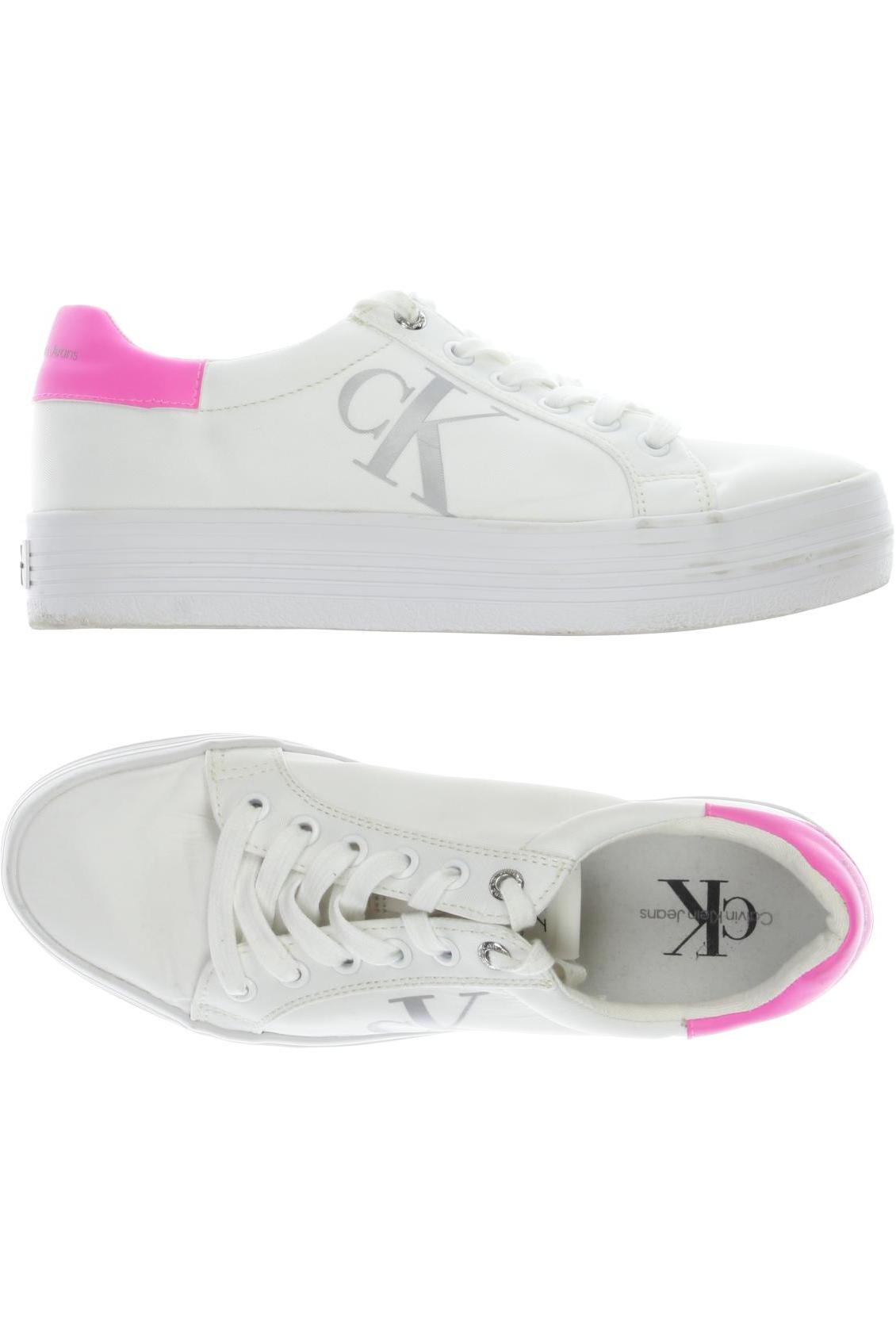 

Calvin Klein Jeans Damen Sneakers, weiß, Gr. 39