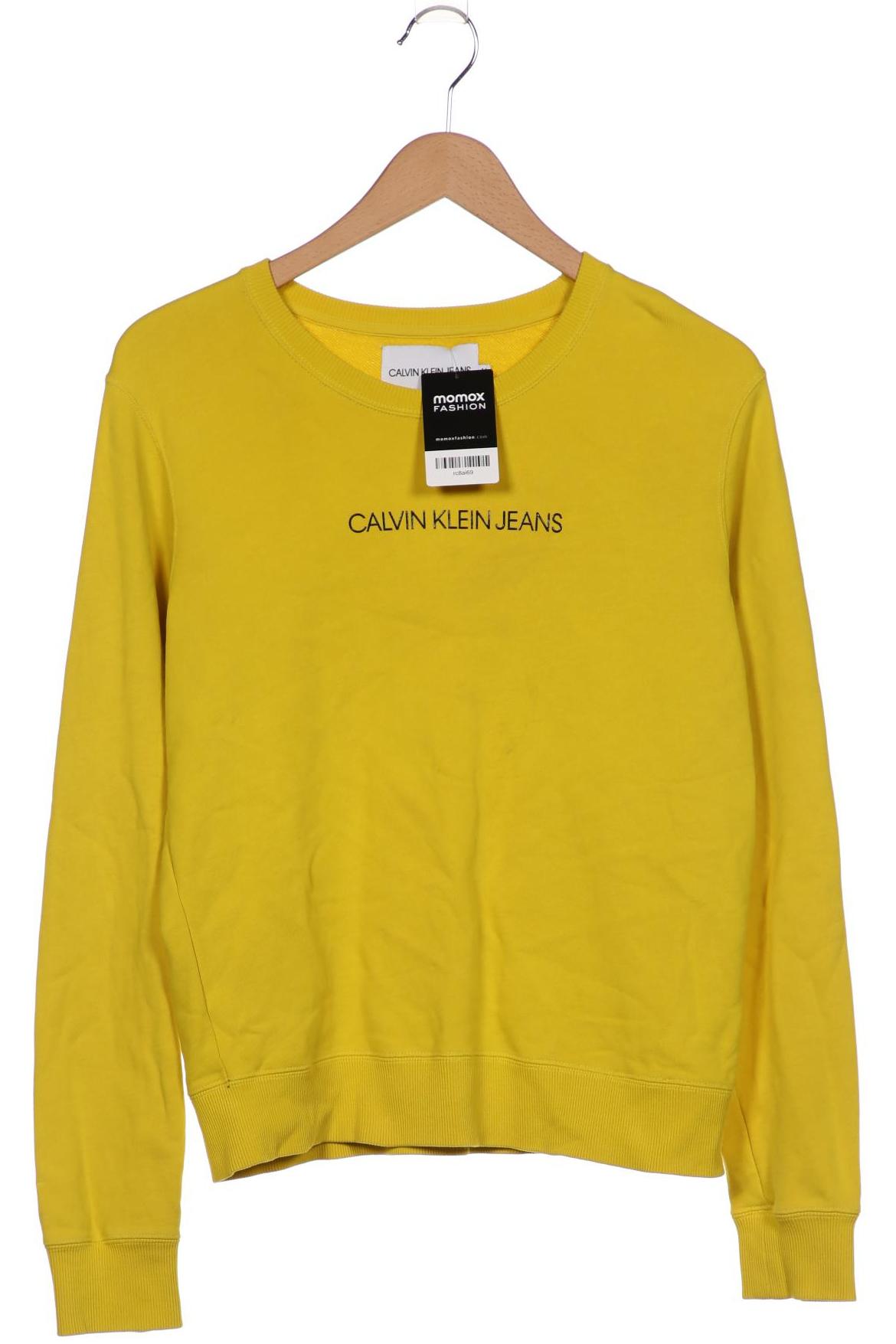

Calvin Klein Jeans Damen Sweatshirt, gelb, Gr. 38
