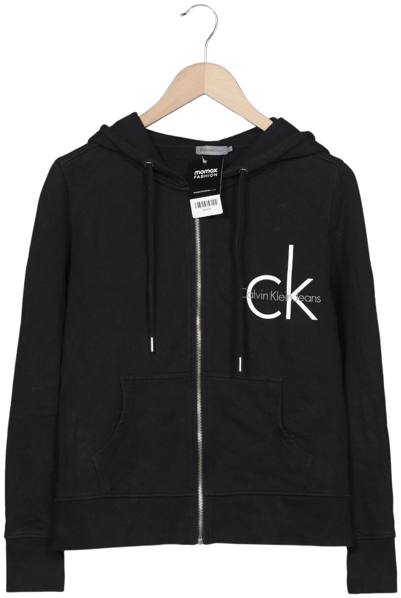 

Calvin Klein Jeans Damen Kapuzenpullover, schwarz, Gr. 42