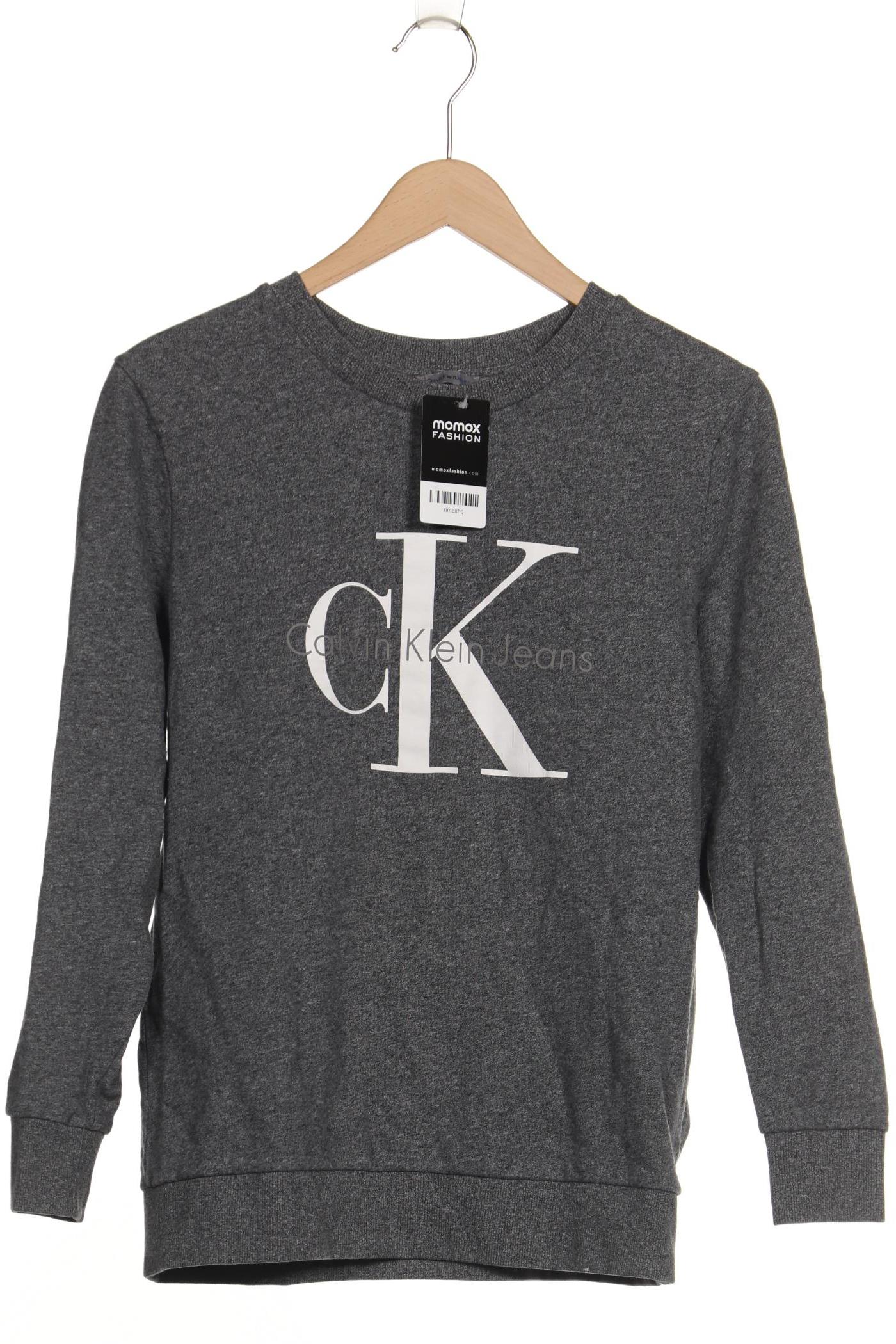

Calvin Klein Jeans Damen Sweatshirt, grau, Gr. 36