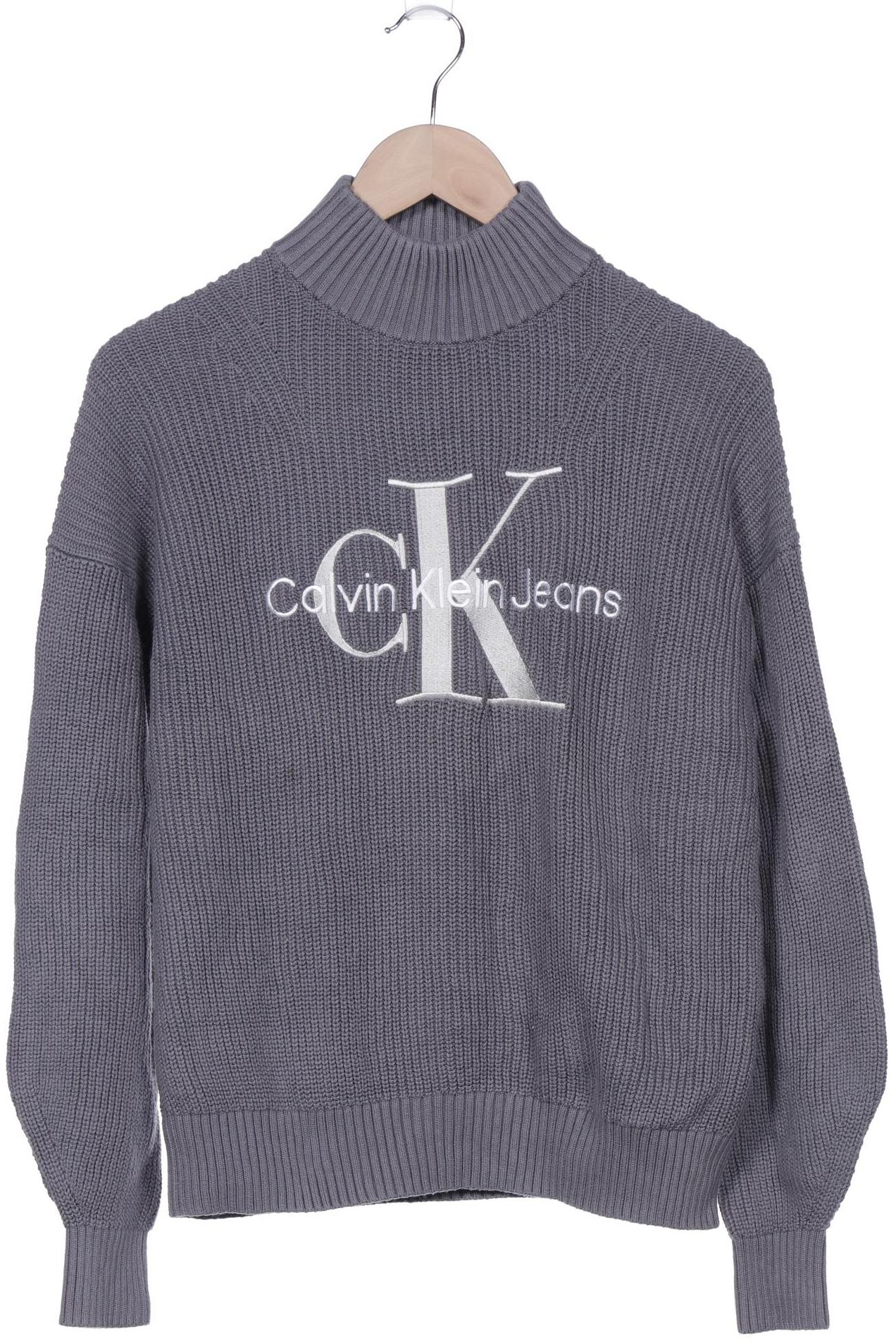 

Calvin Klein Jeans Damen Pullover, grau, Gr. 34
