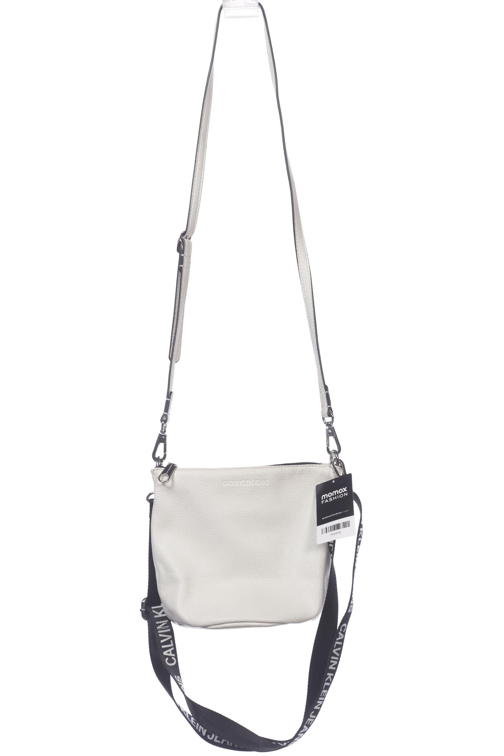 

Calvin Klein Jeans Damen Handtasche, weiß, Gr.