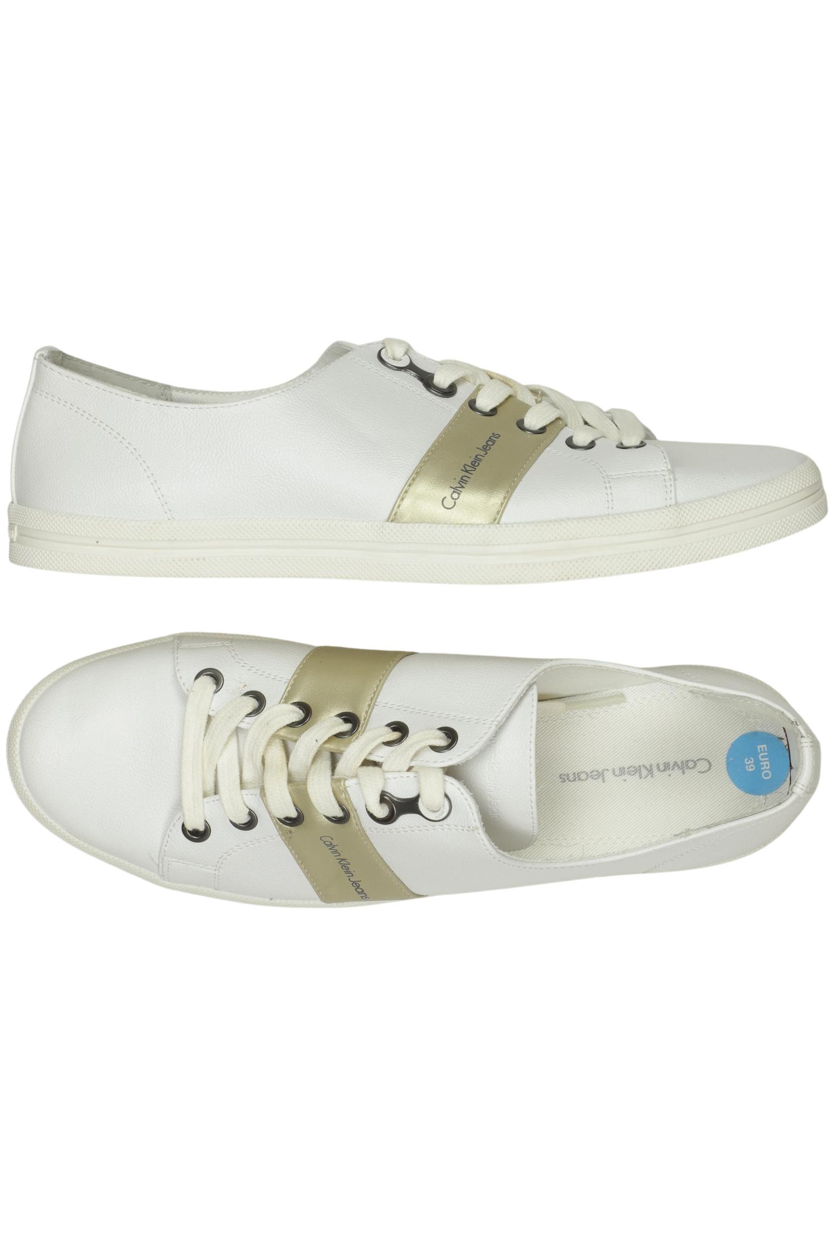 

Calvin Klein Jeans Damen Sneakers, weiß, Gr. 39