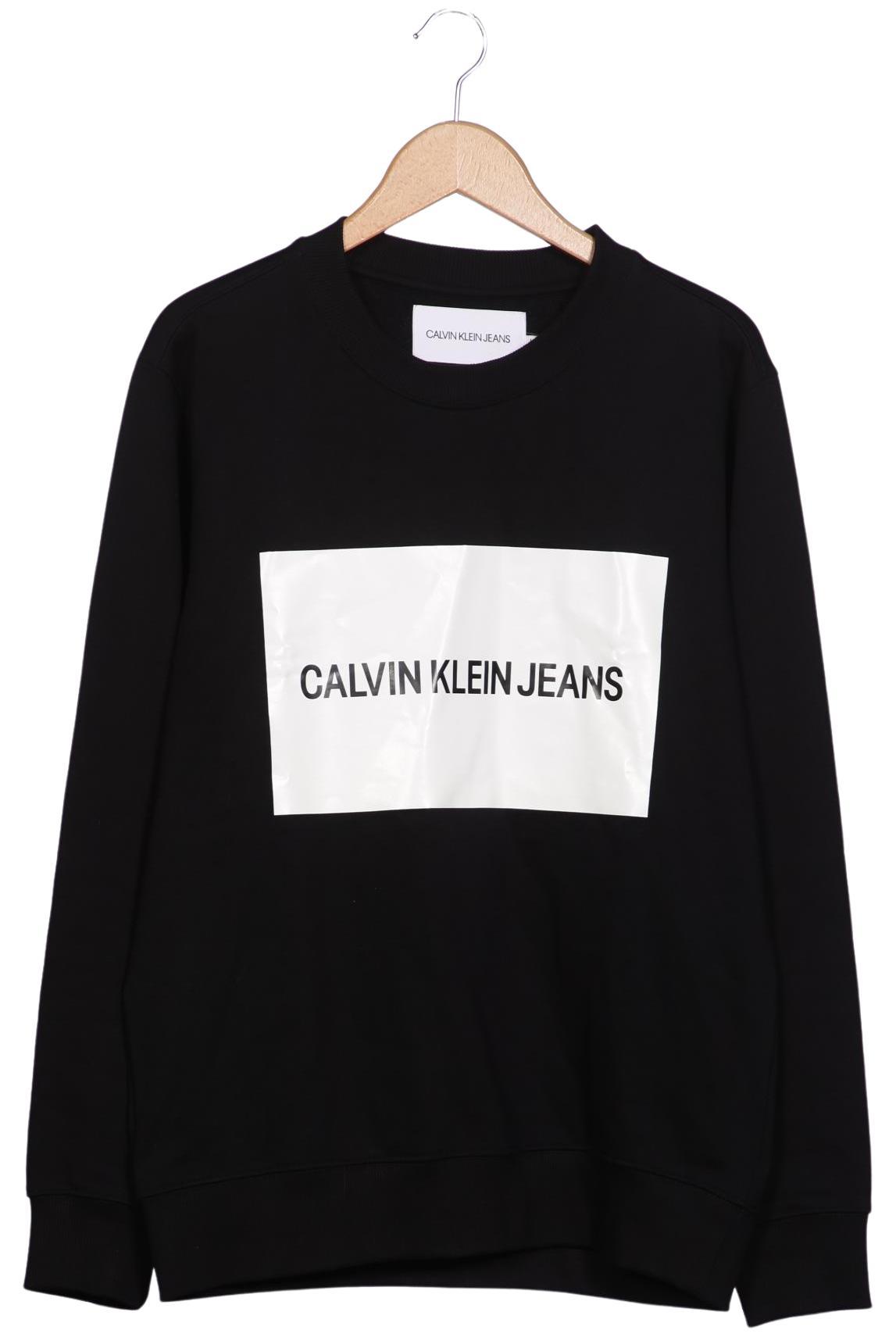 

Calvin Klein Jeans Herren Sweatshirt, schwarz, Gr. 48