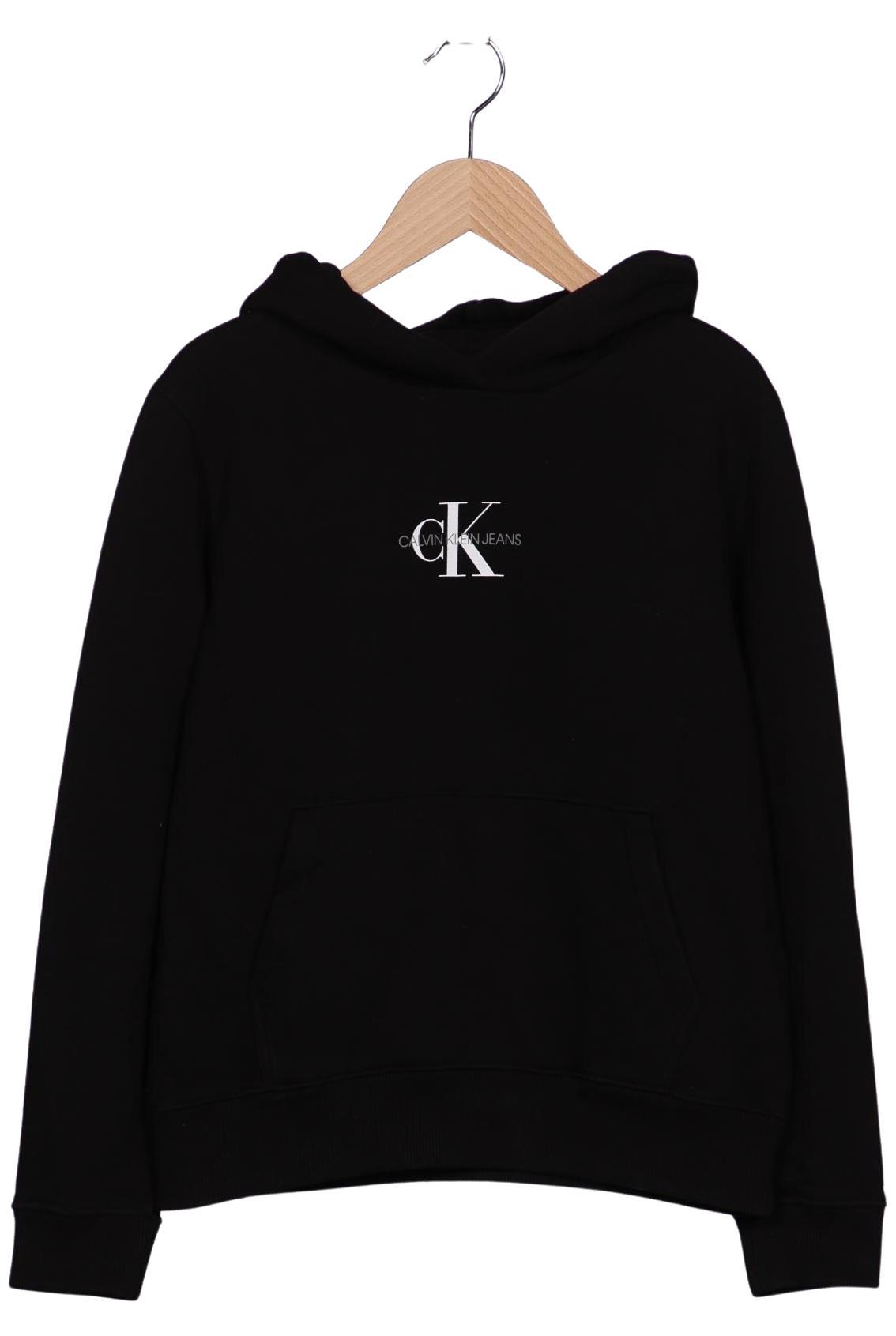 

Calvin Klein Jeans Damen Kapuzenpullover, schwarz, Gr. 36