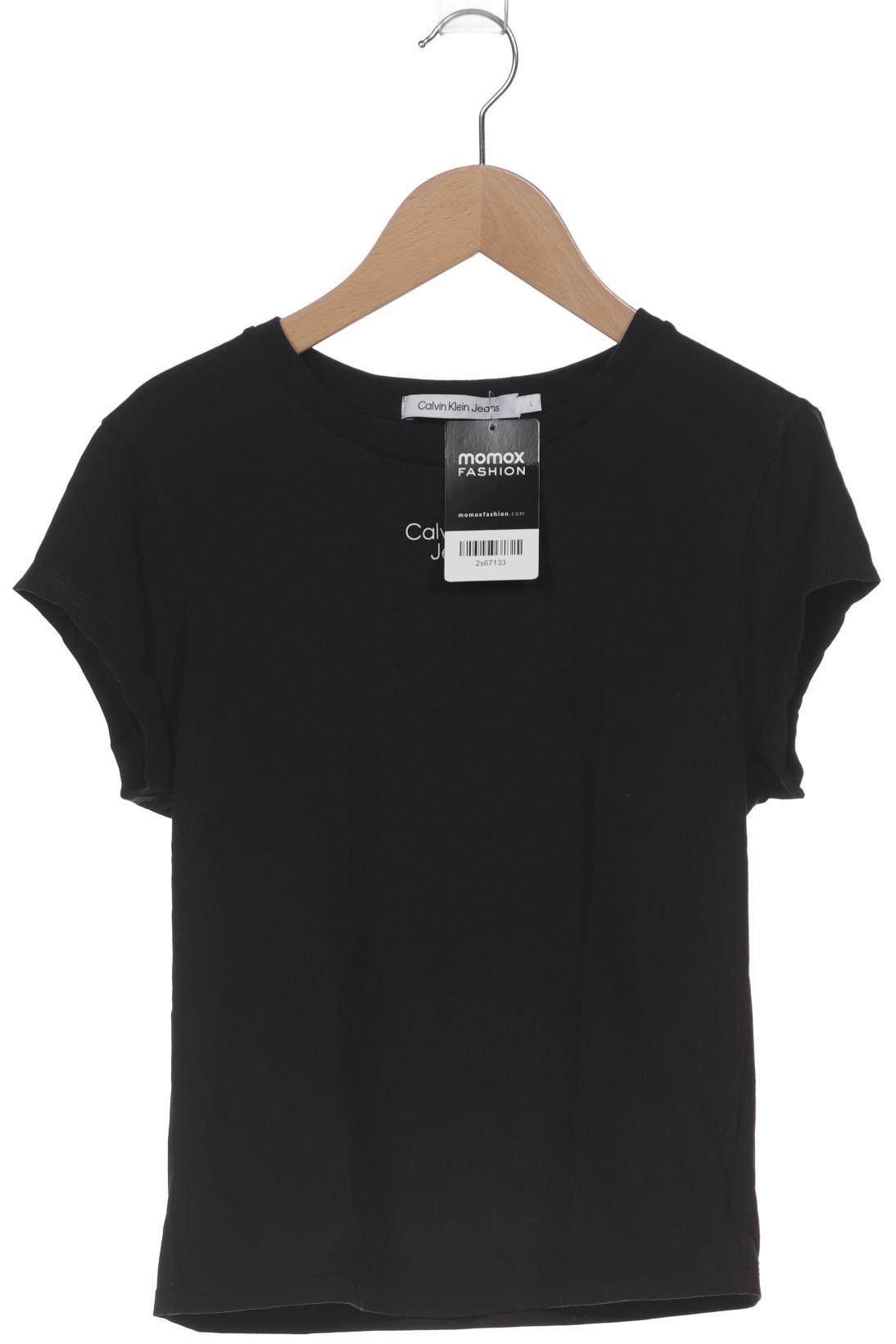

Calvin Klein Jeans Damen T-Shirt, schwarz, Gr. 42