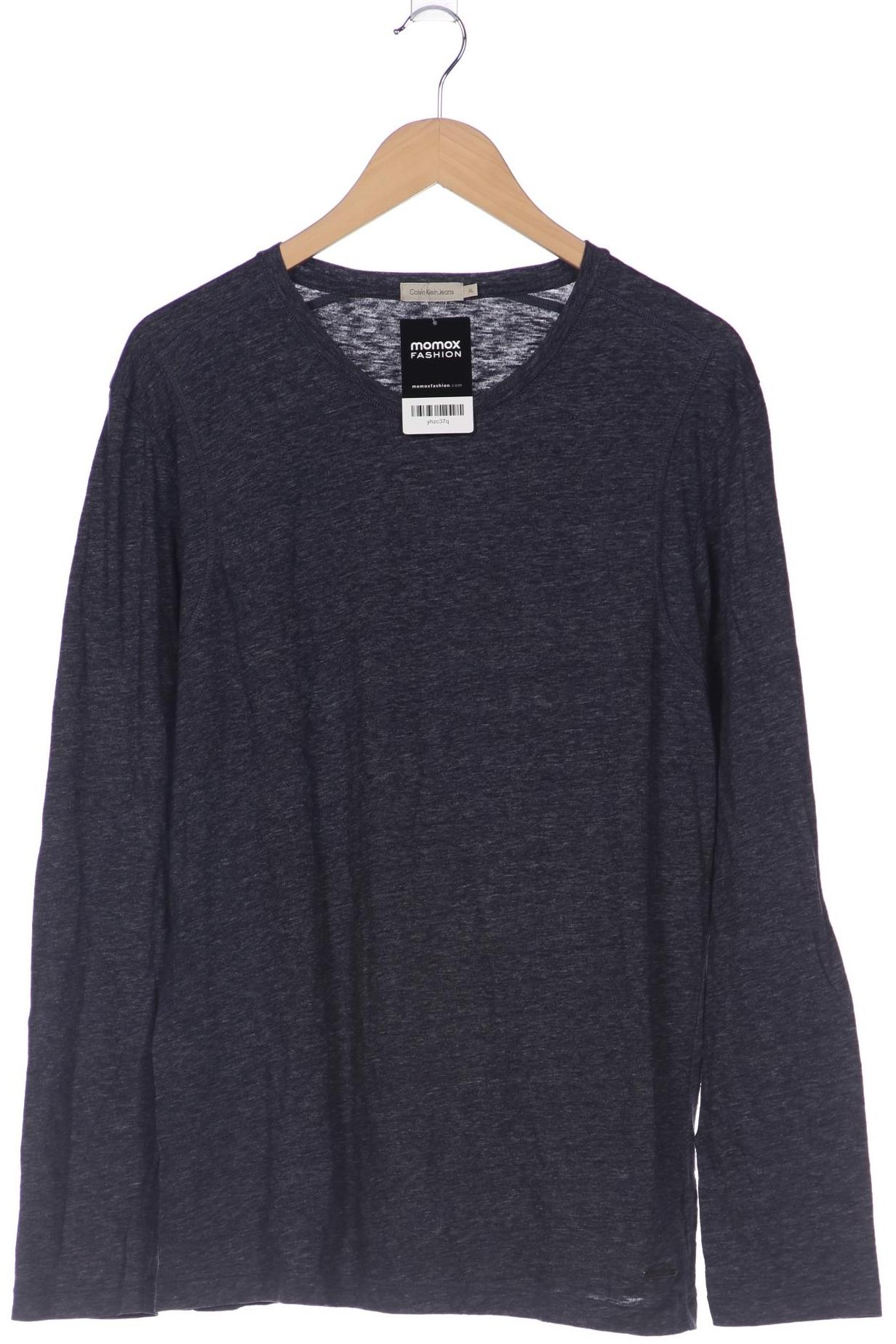 

Calvin Klein Jeans Herren Langarmshirt, marineblau, Gr. 54