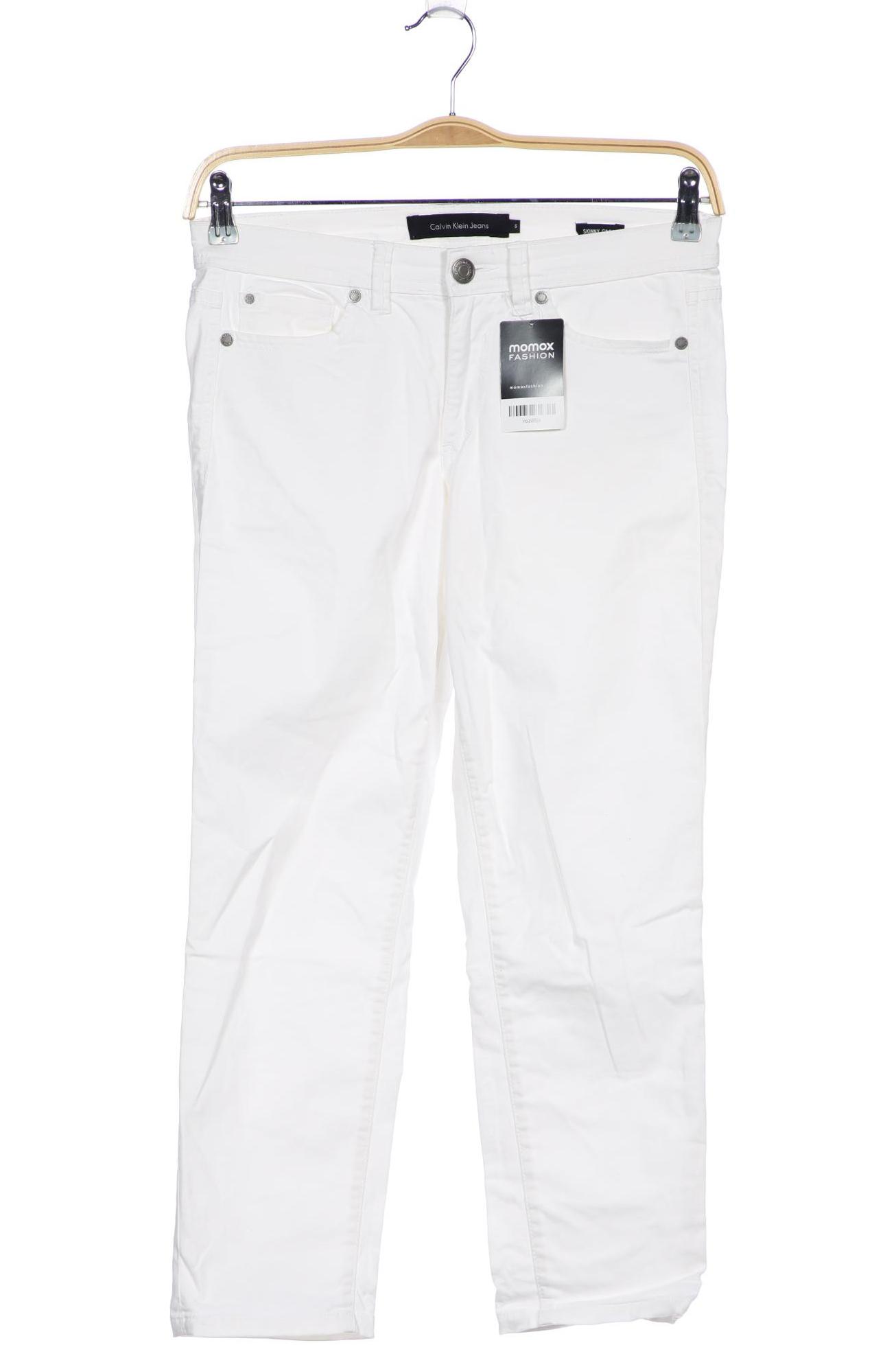 

Calvin Klein Jeans Damen Stoffhose, weiß