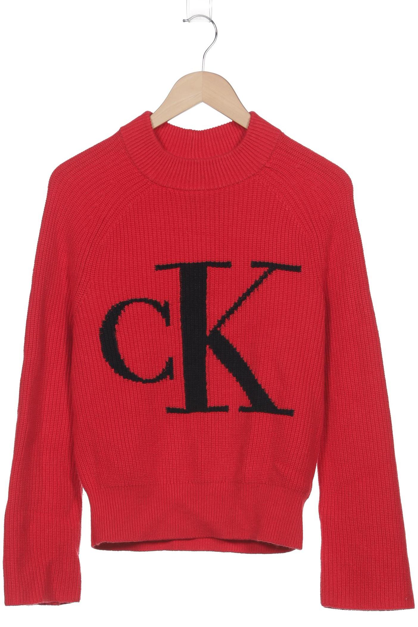 

Calvin Klein Jeans Damen Pullover, rot, Gr. 34