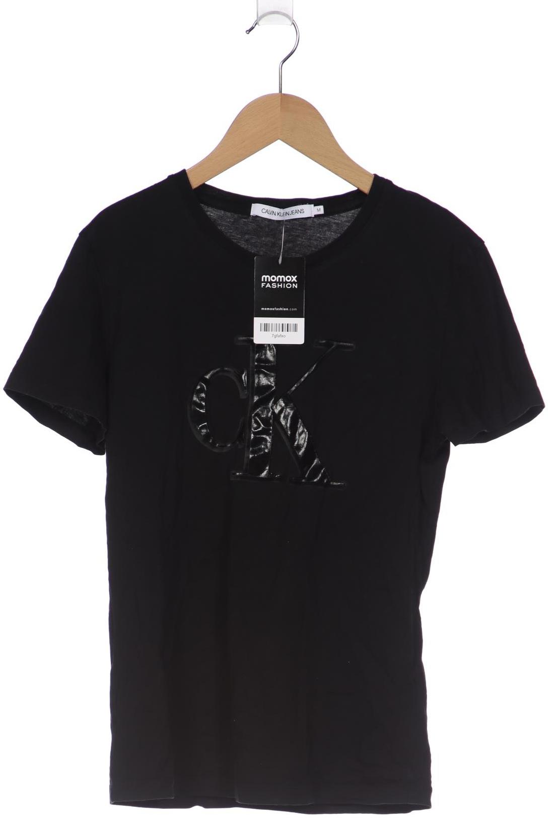 

Calvin Klein Jeans Damen T-Shirt, schwarz, Gr. 38