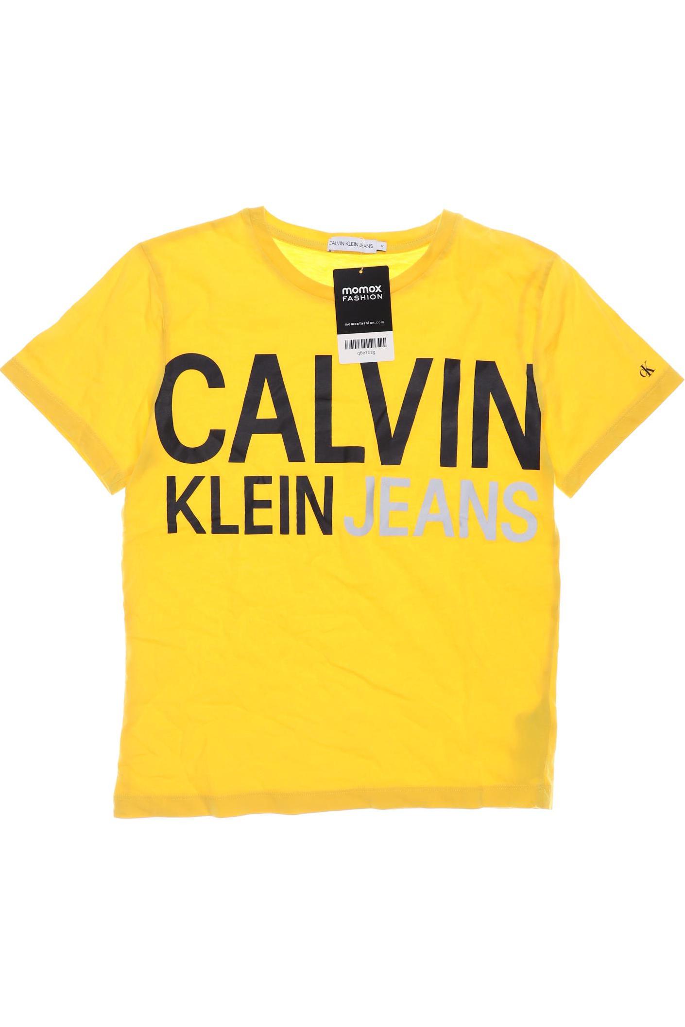 

Calvin Klein Jeans Herren T-Shirt, gelb, Gr. 152