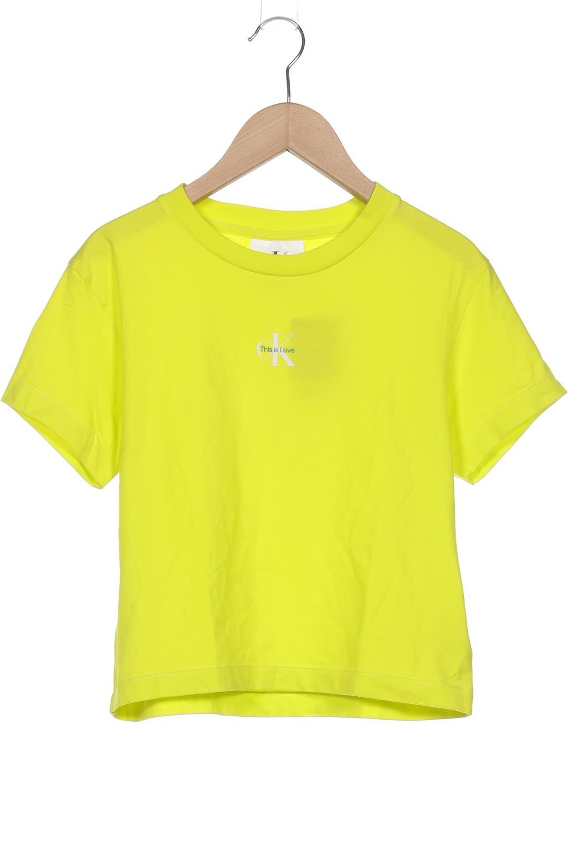 

Calvin Klein Jeans Damen T-Shirt, gelb, Gr. 38