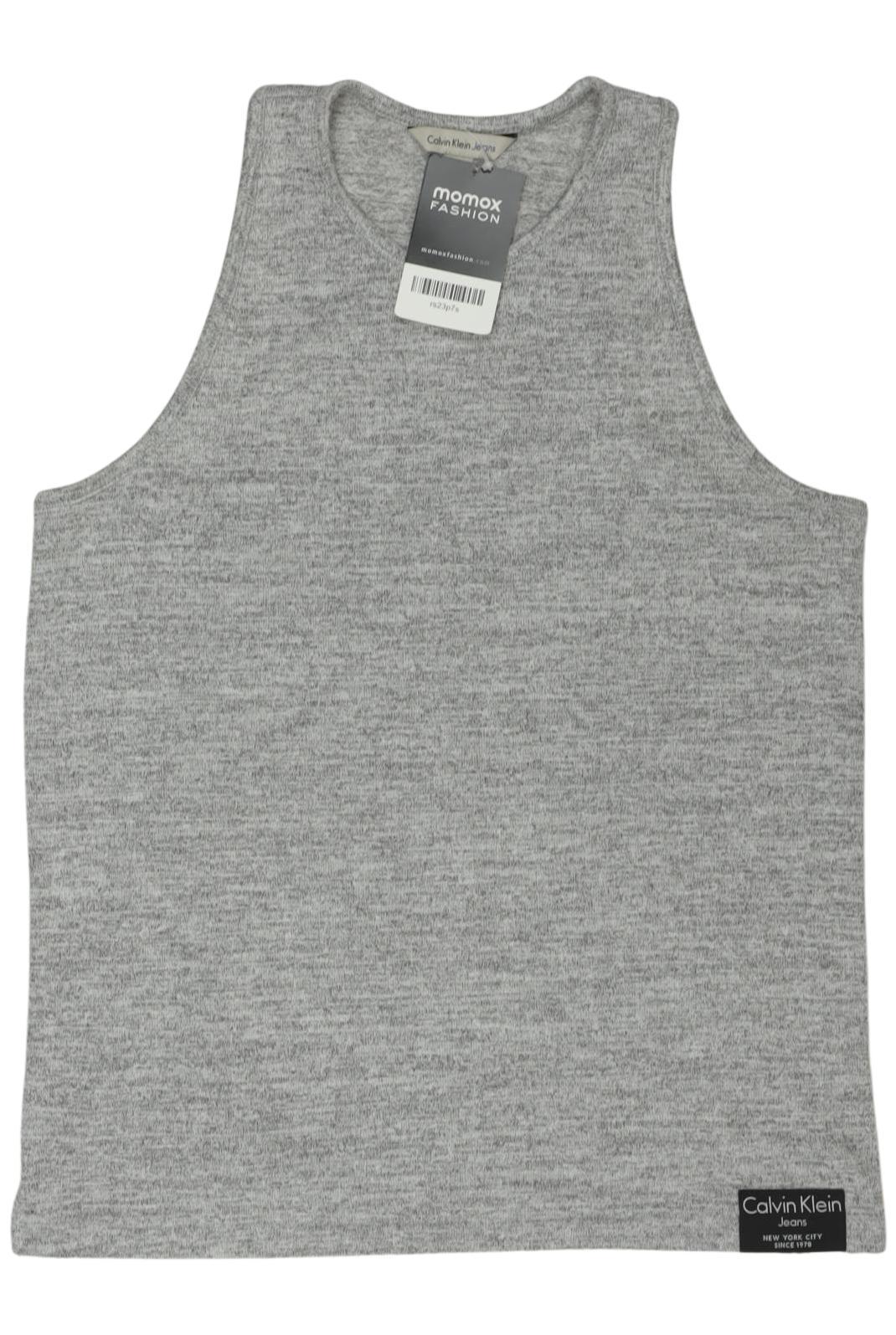 

Calvin Klein Jeans Damen Top, grau, Gr. 36