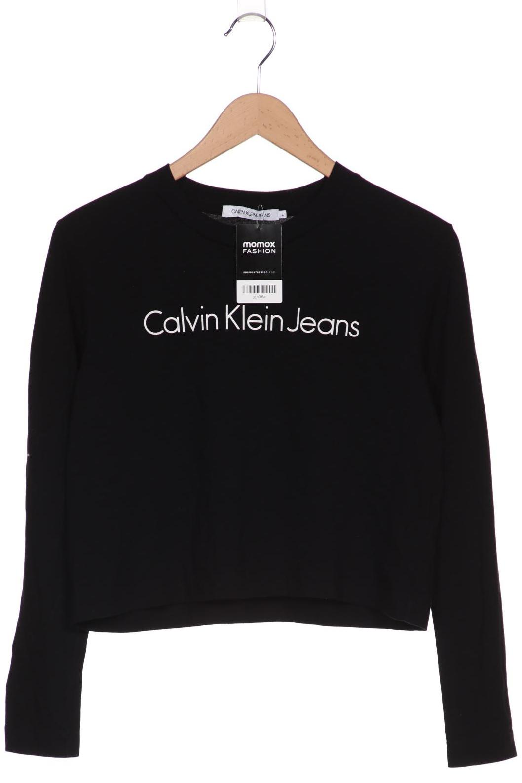 

Calvin Klein Jeans Damen Langarmshirt, schwarz