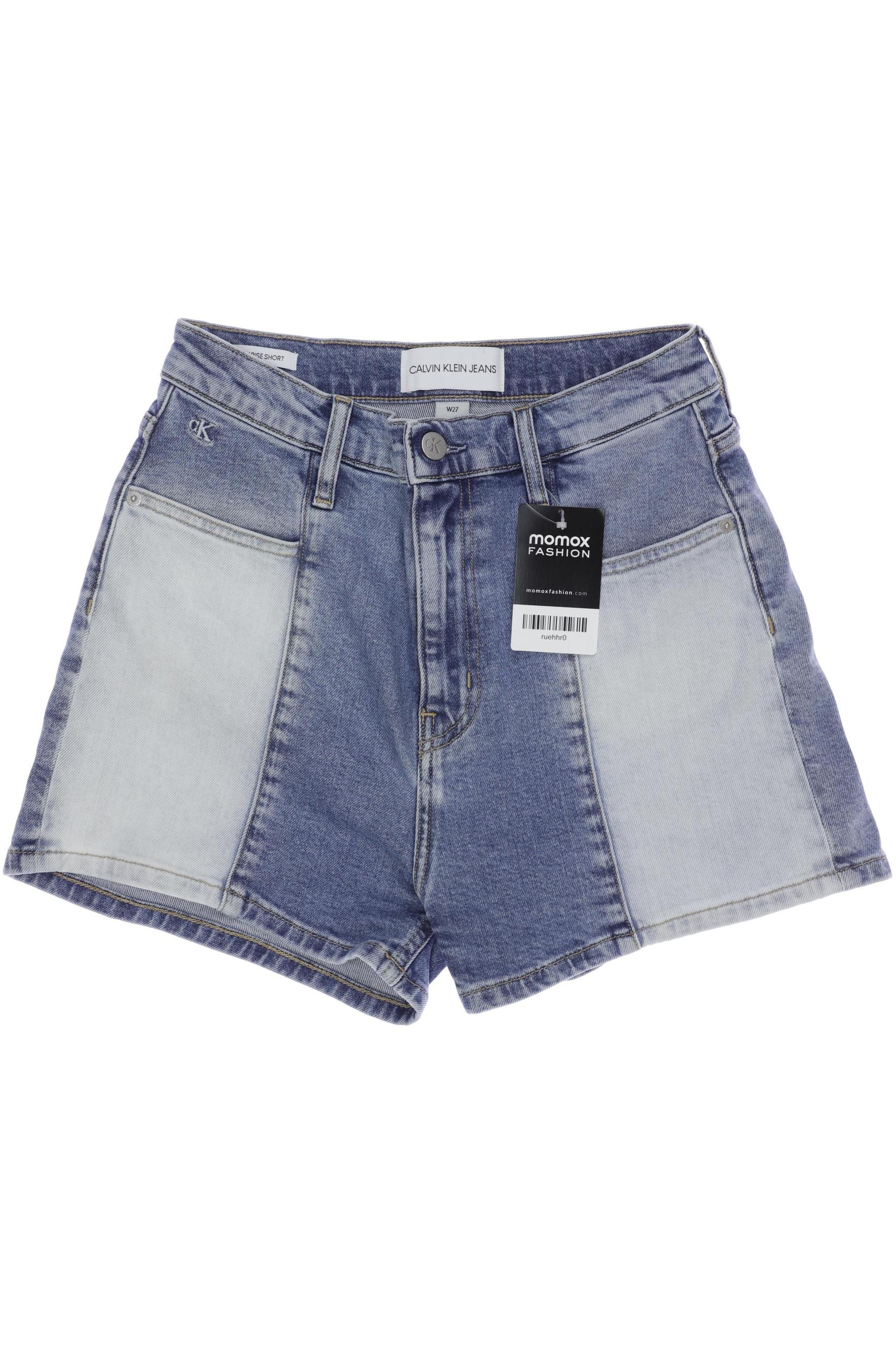 

Calvin Klein Jeans Damen Shorts, blau, Gr. 27