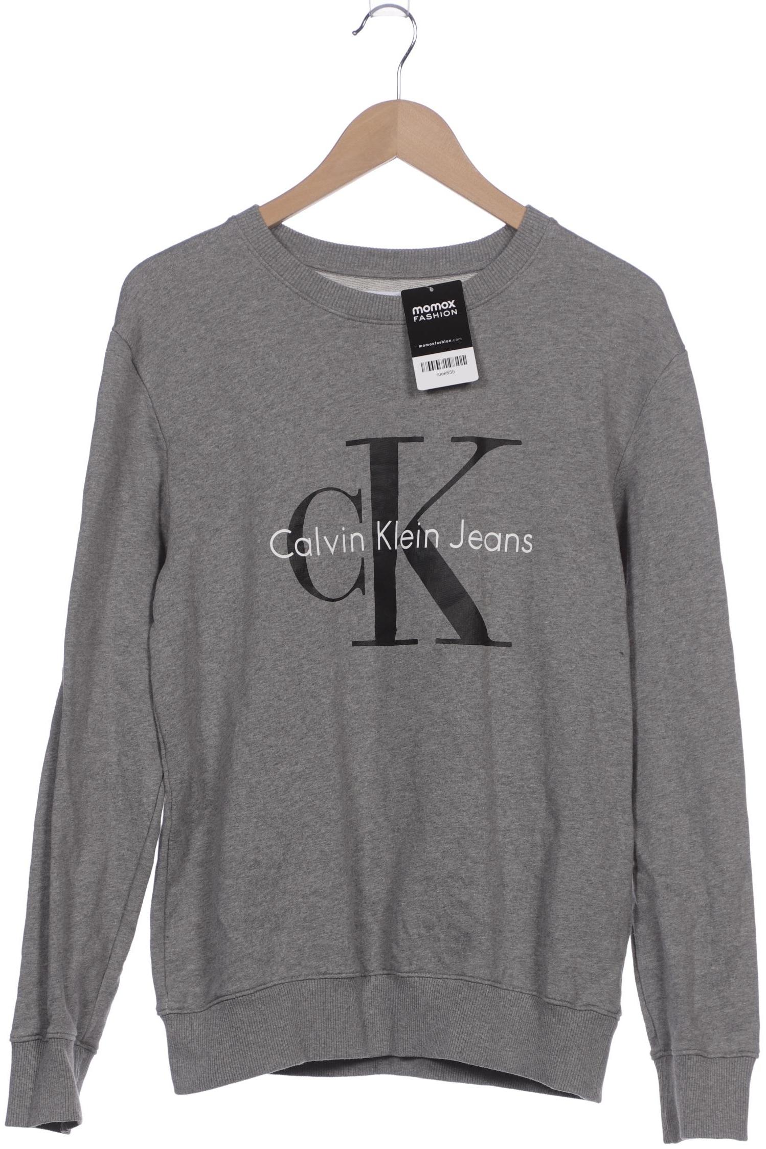 

Calvin Klein Jeans Damen Sweatshirt, grau, Gr. 42
