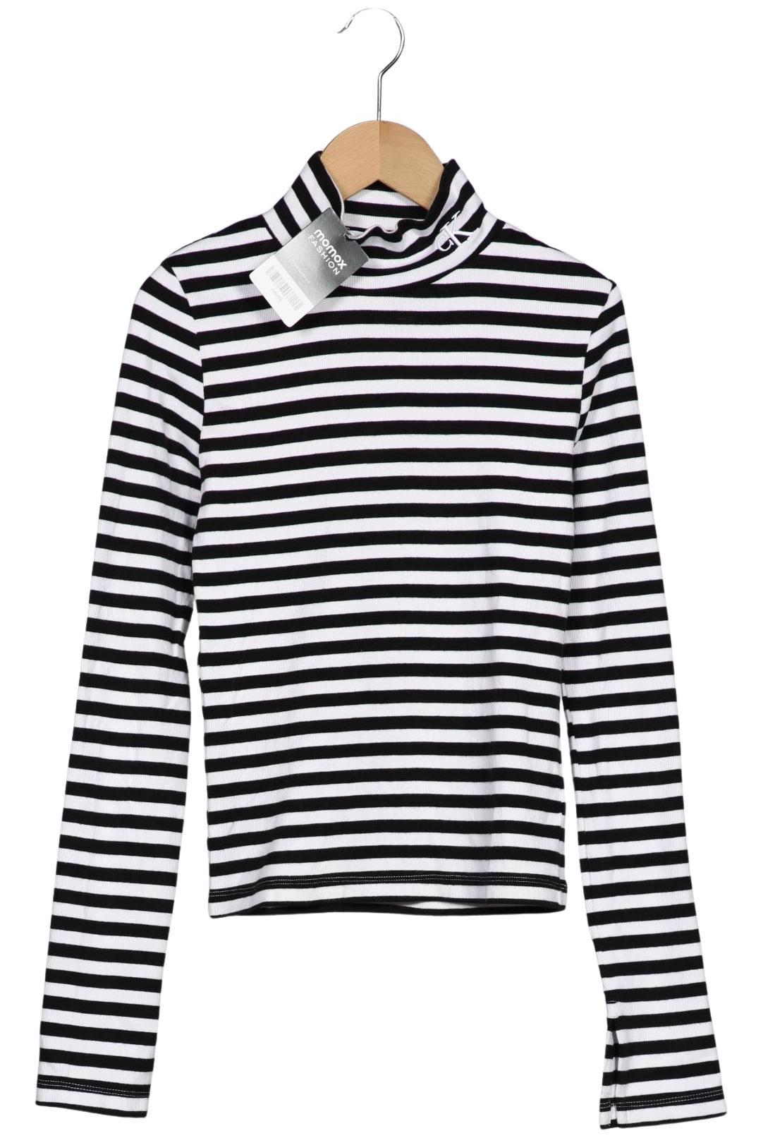 

Calvin Klein Jeans Damen Langarmshirt, mehrfarbig, Gr. 34