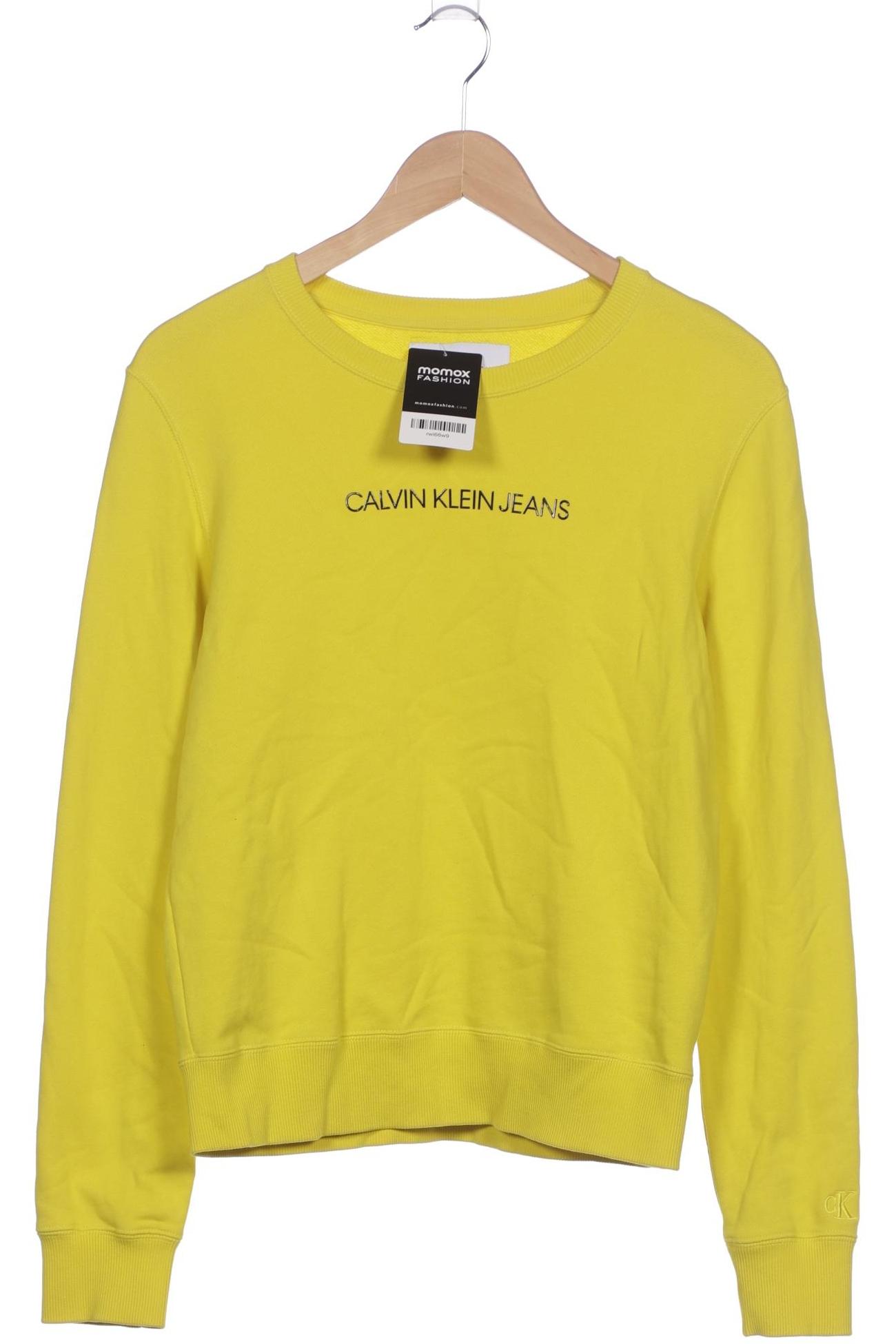

Calvin Klein Jeans Damen Sweatshirt, gelb, Gr. 36