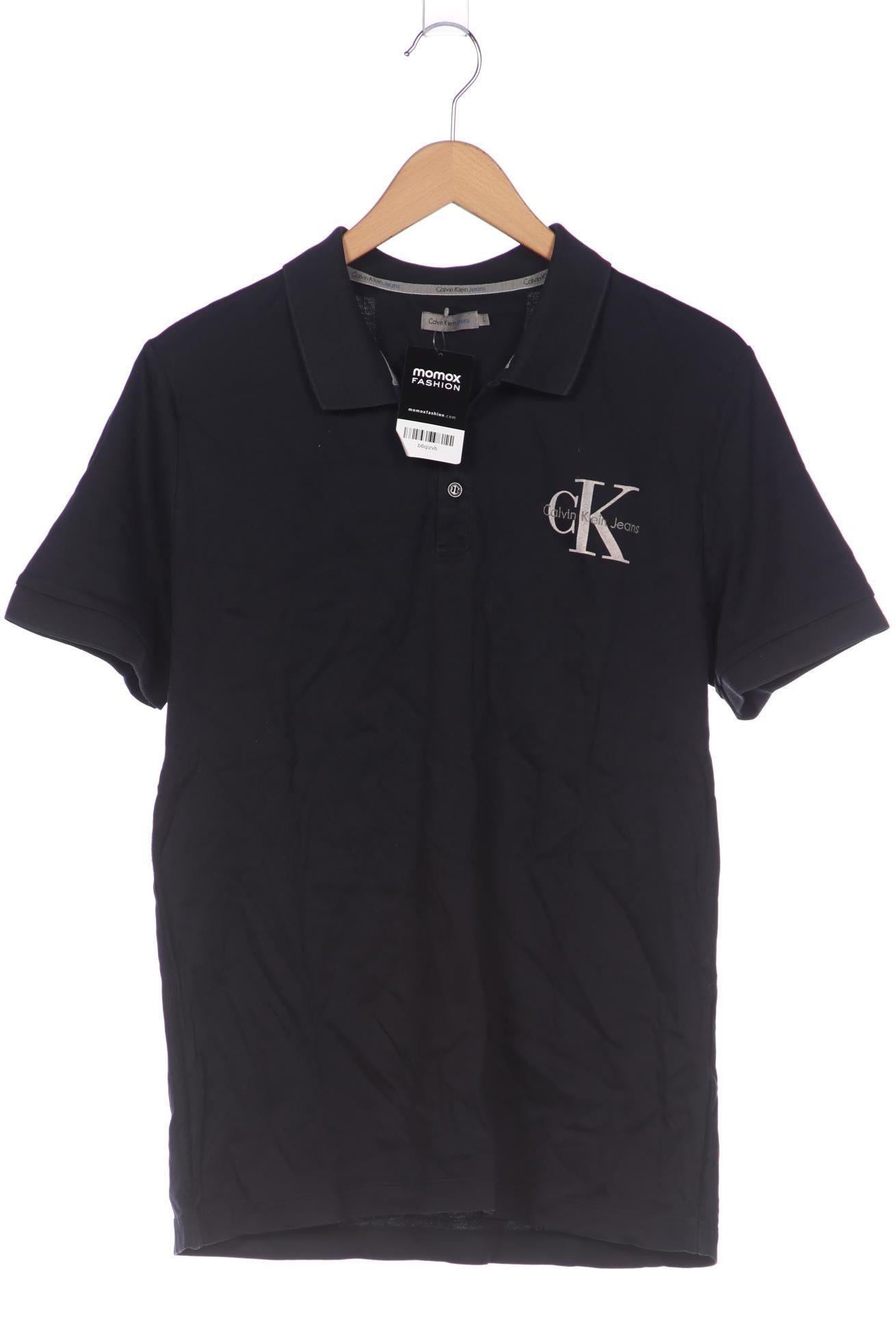

Calvin Klein Jeans Herren Poloshirt, schwarz, Gr. 52
