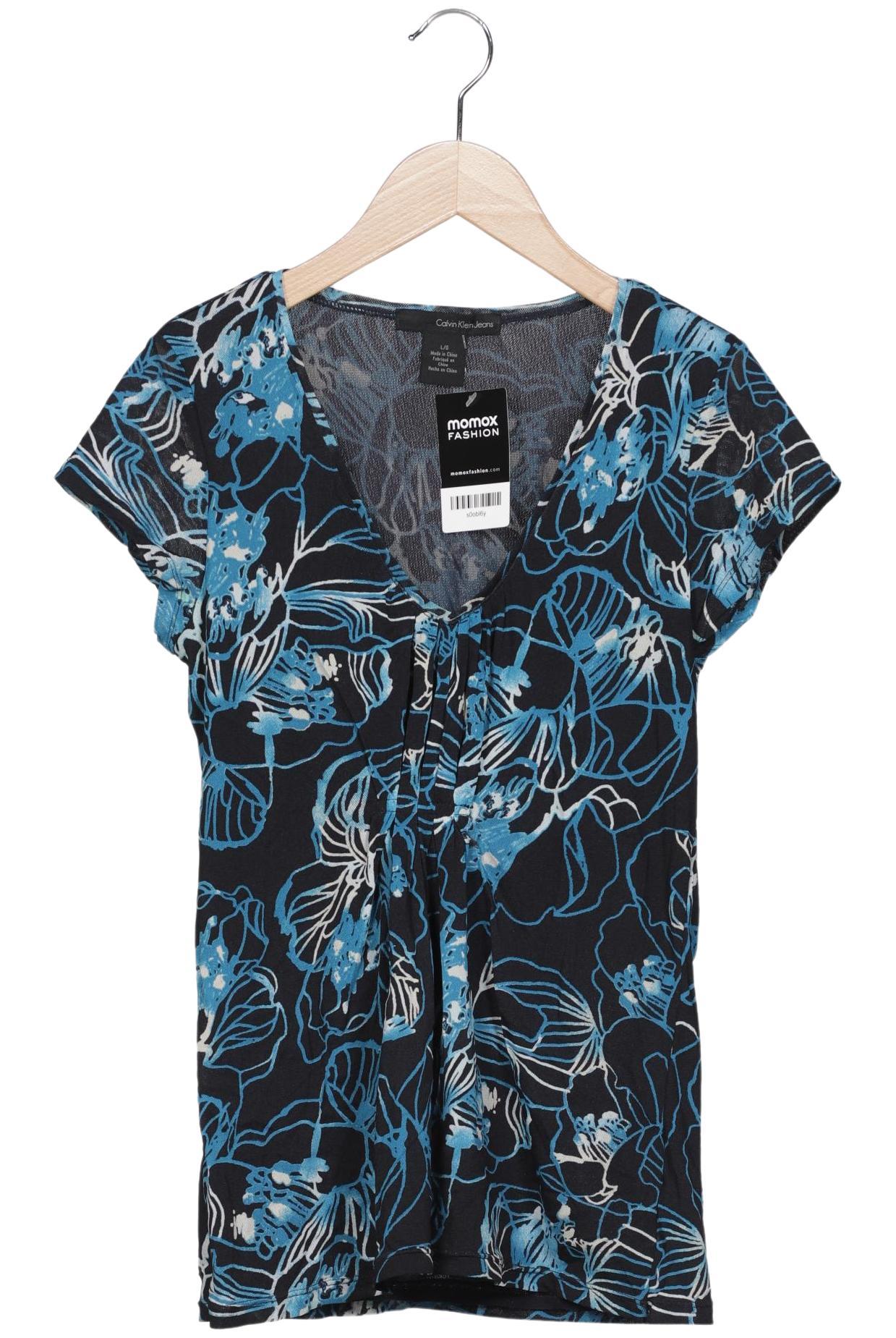 

Calvin Klein Jeans Damen T-Shirt, marineblau, Gr. 42