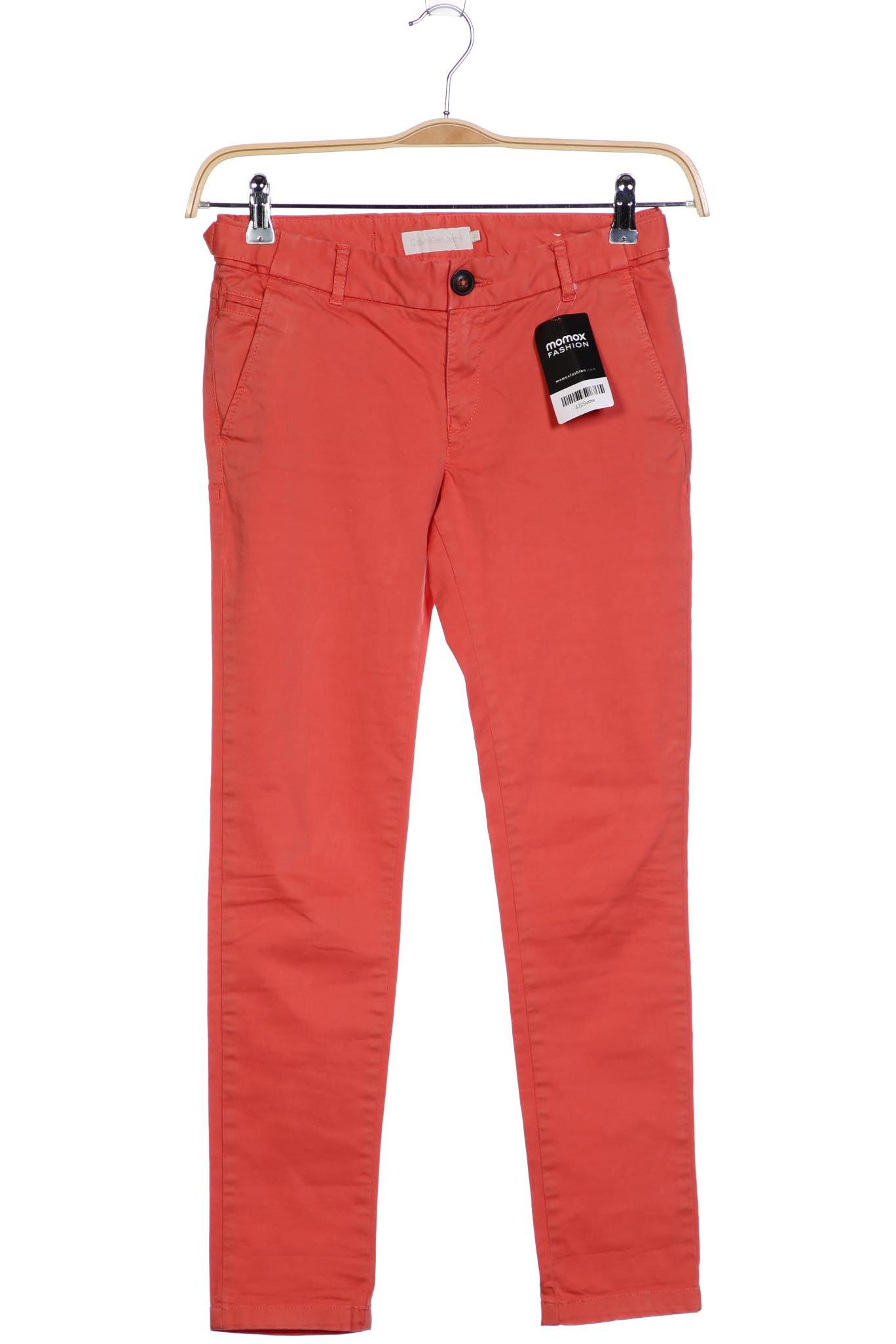 

Calvin Klein Jeans Damen Stoffhose, orange, Gr. 25