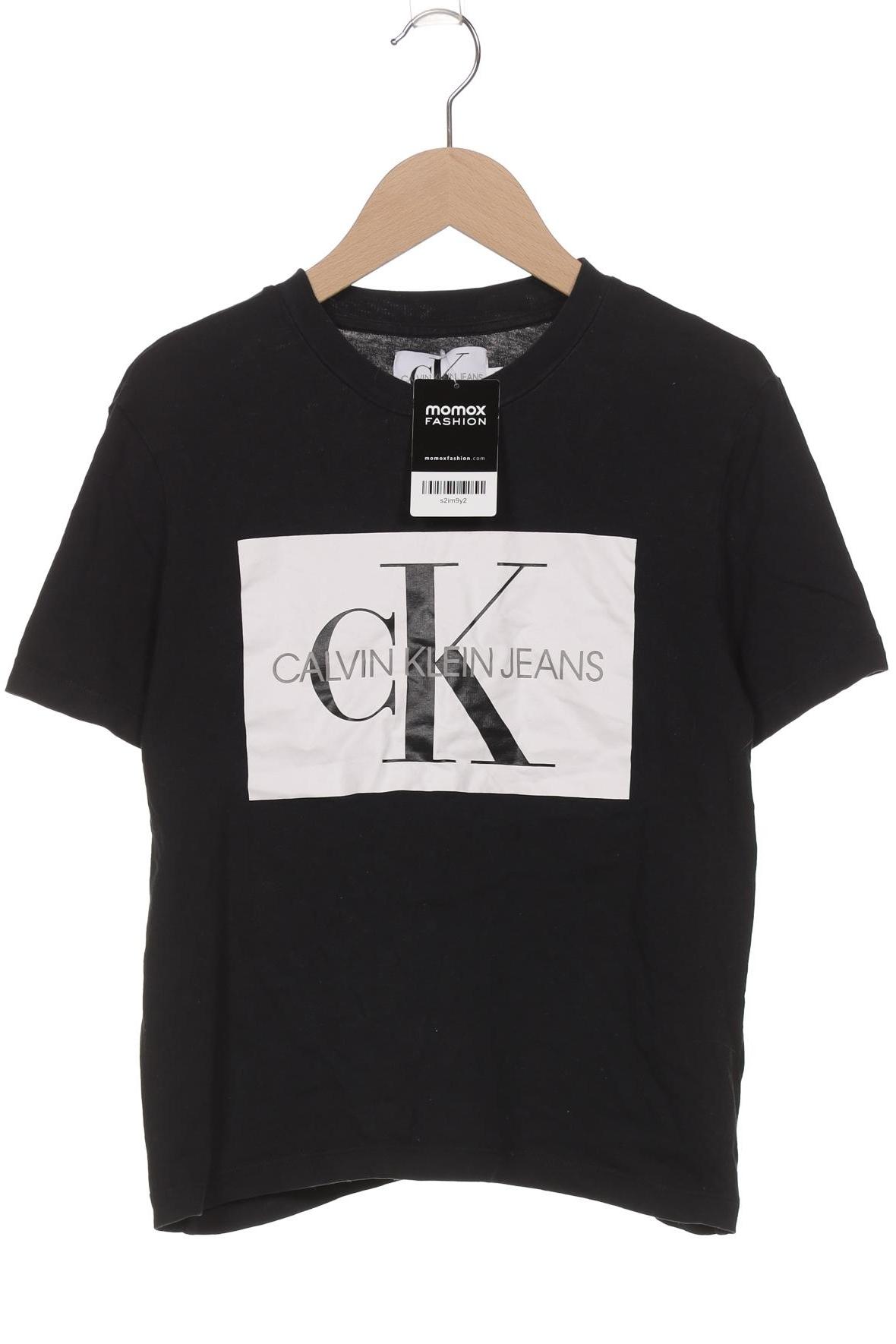 

Calvin Klein Jeans Damen T-Shirt, schwarz, Gr. 36