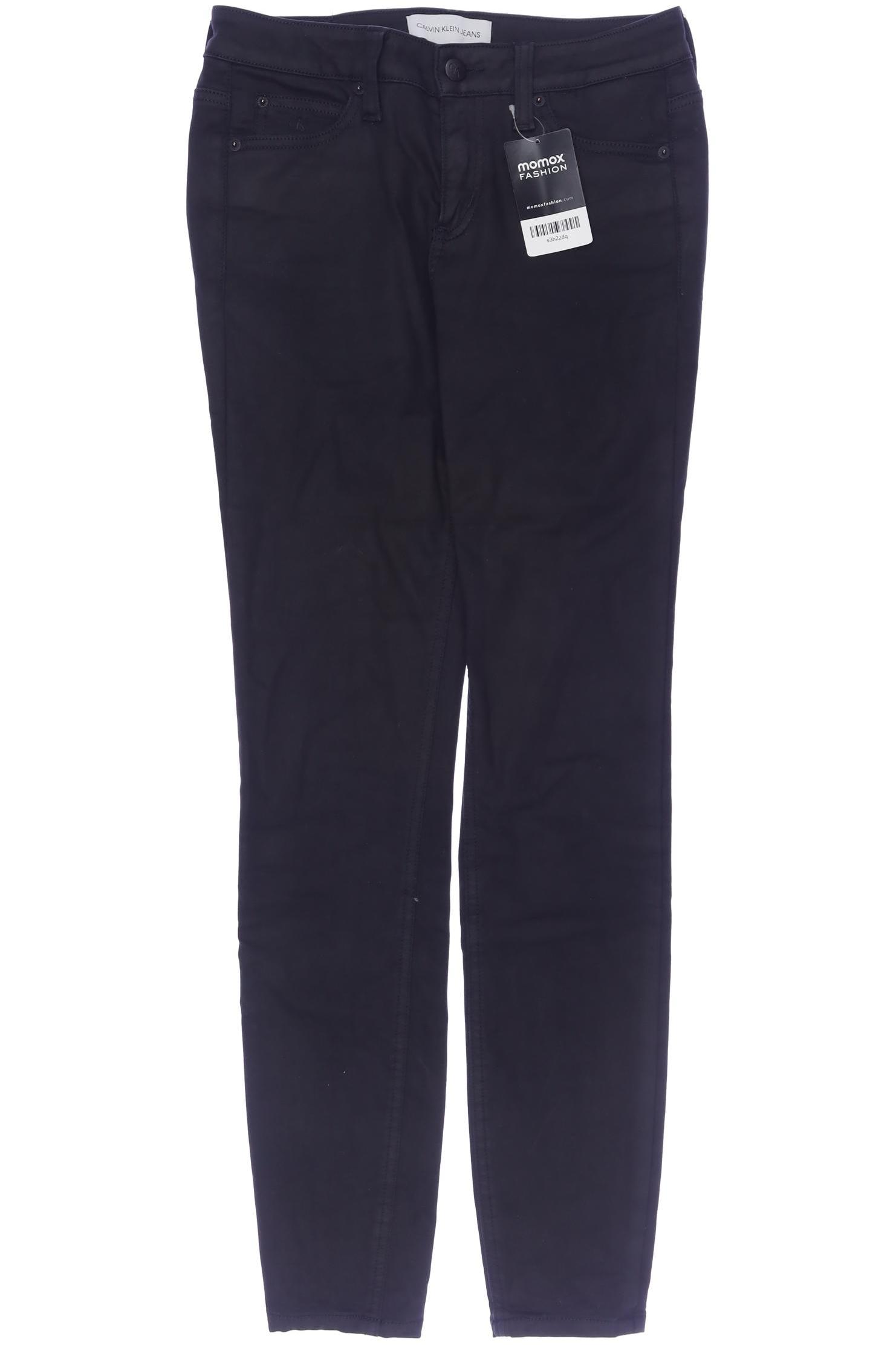 

Calvin Klein Jeans Damen Stoffhose, schwarz, Gr. 27