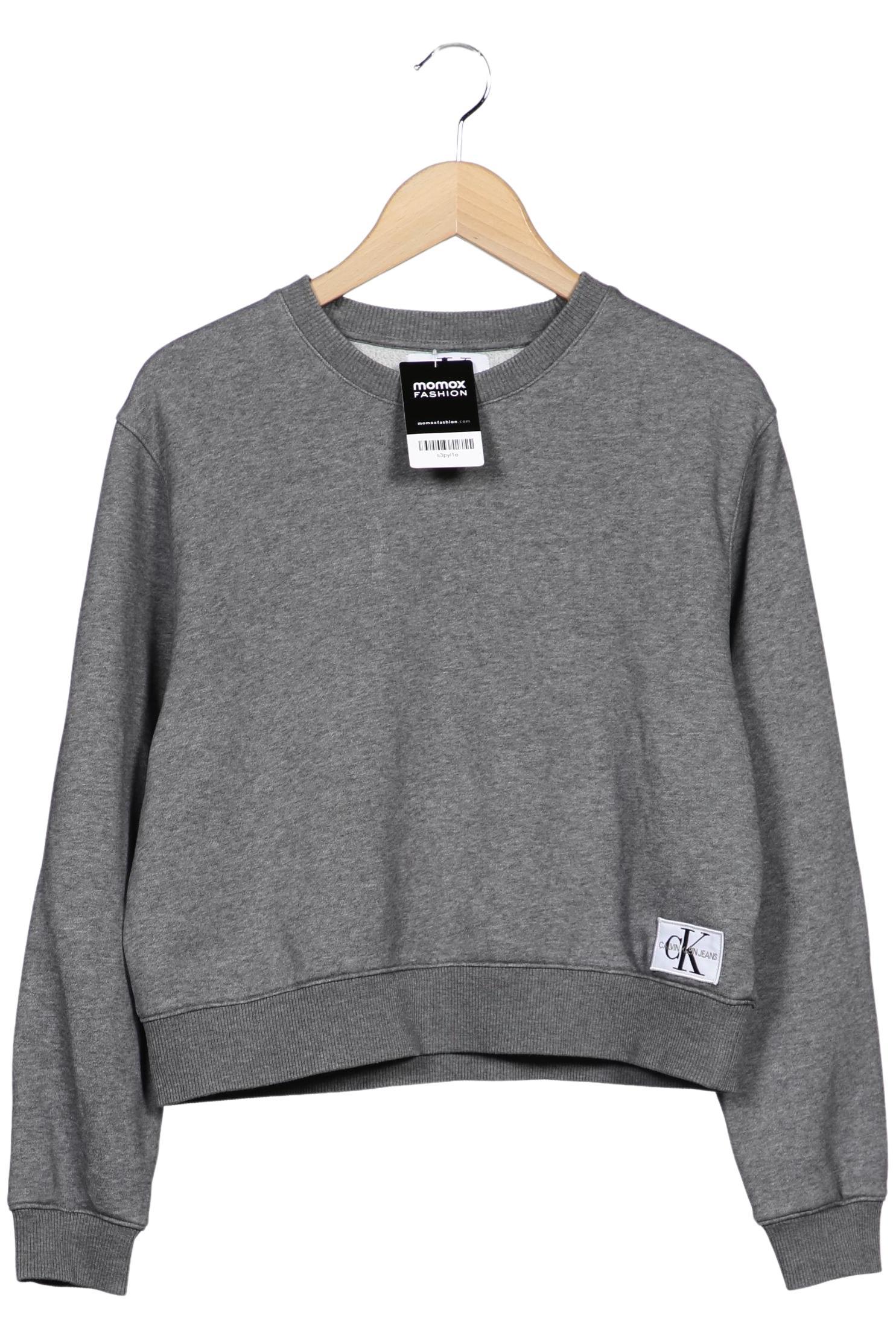 

Calvin Klein Jeans Damen Sweatshirt, grau, Gr. 36