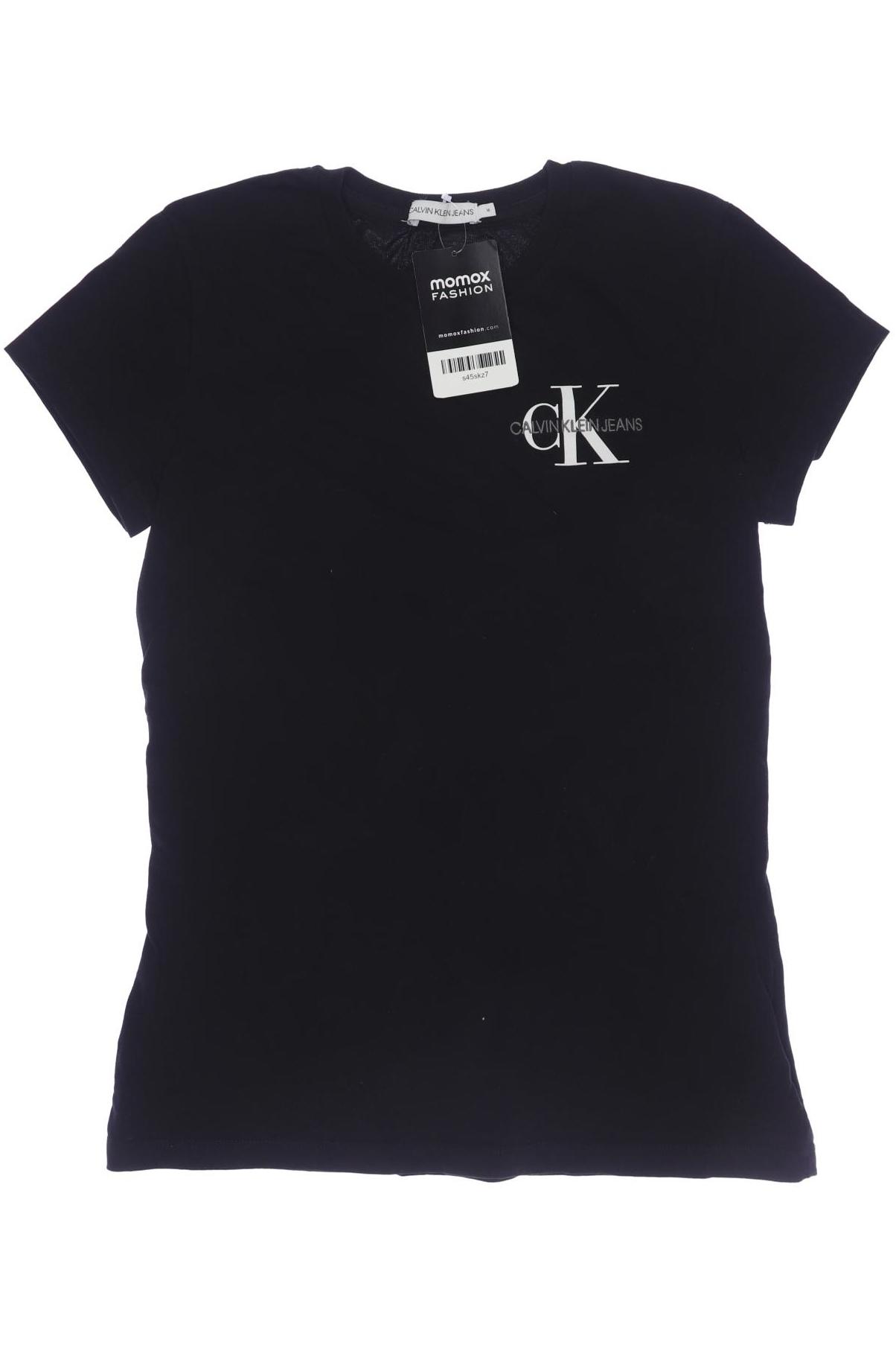 

Calvin Klein Jeans Mädchen T-Shirt, schwarz