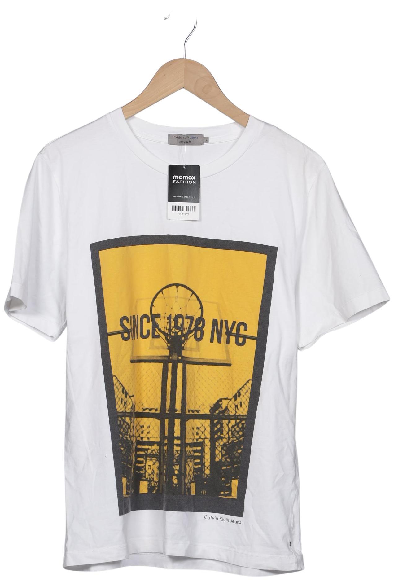 

Calvin Klein Jeans Herren T-Shirt, weiß, Gr. 52