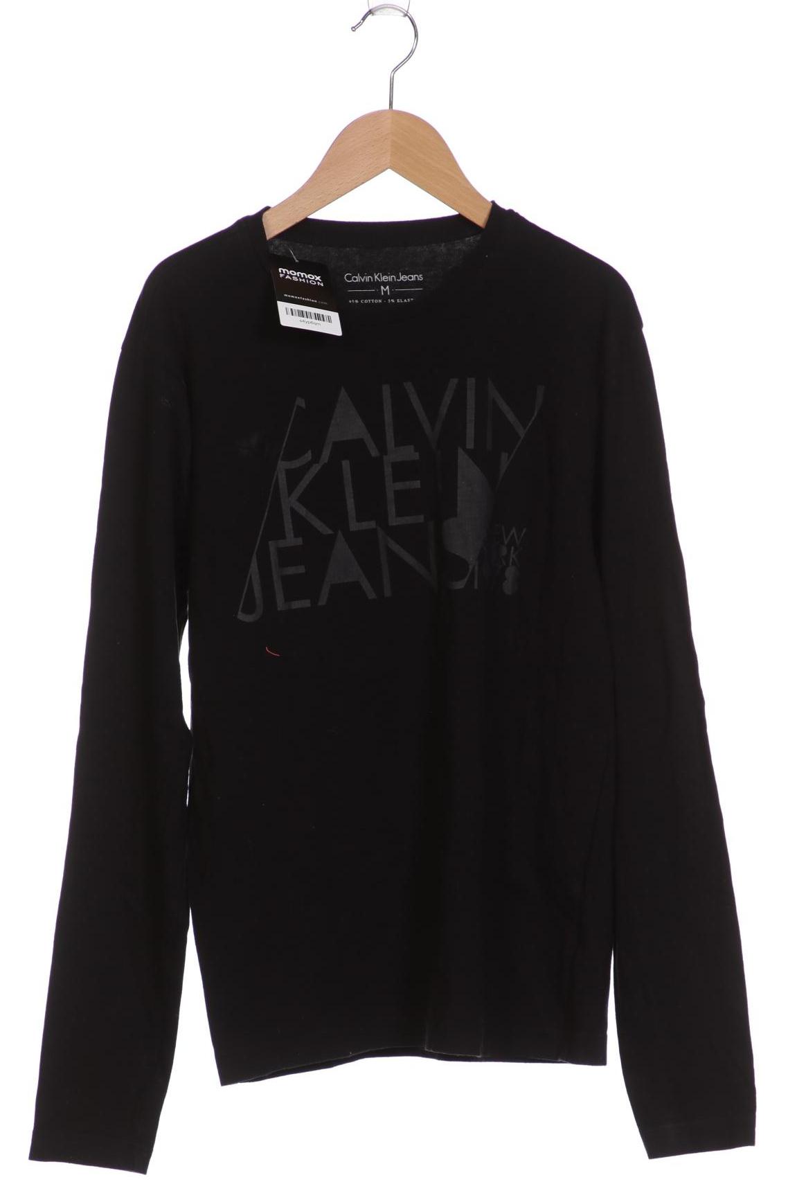 

Calvin Klein Jeans Herren Langarmshirt, schwarz
