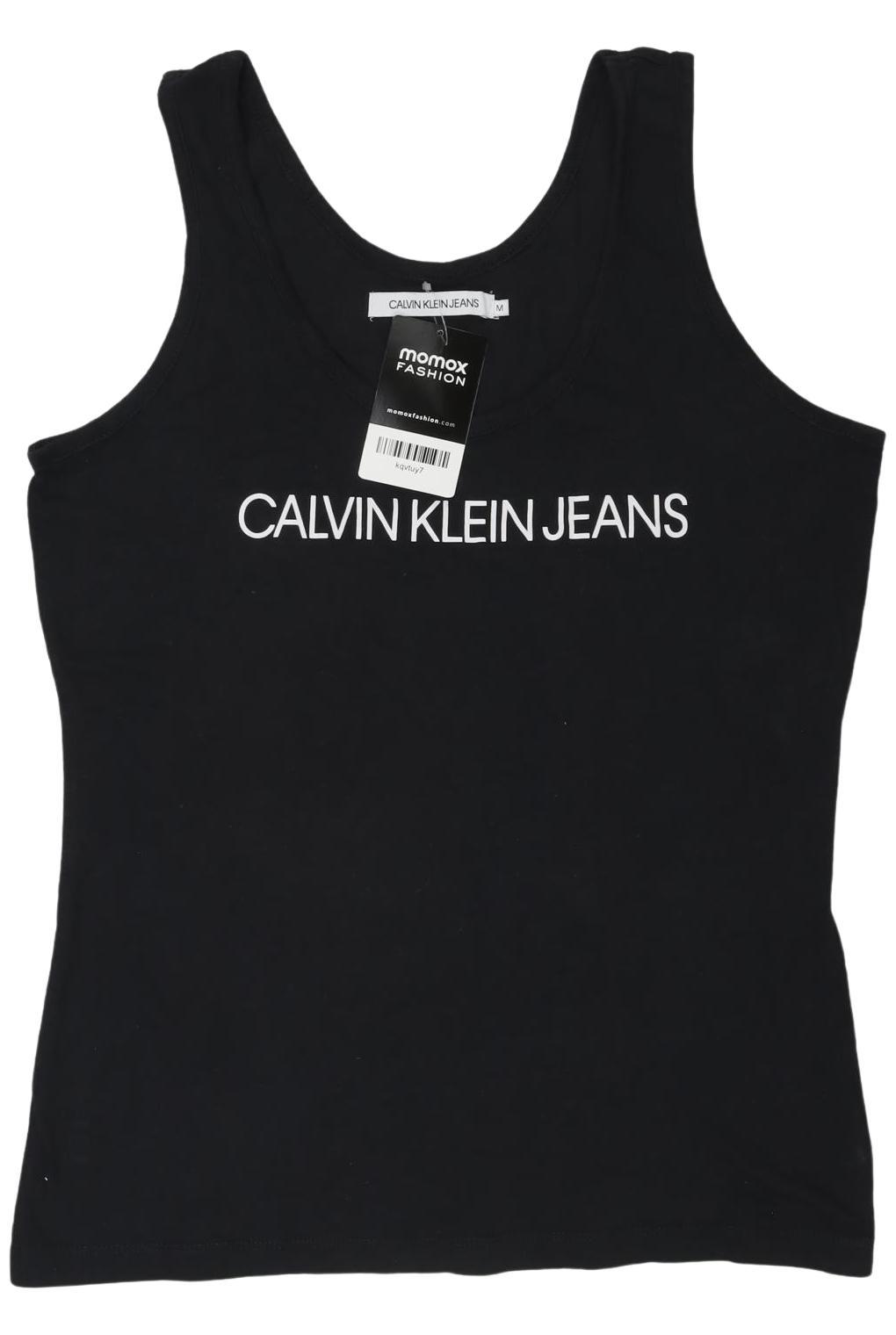 

Calvin Klein Jeans Damen Top, schwarz, Gr. 38