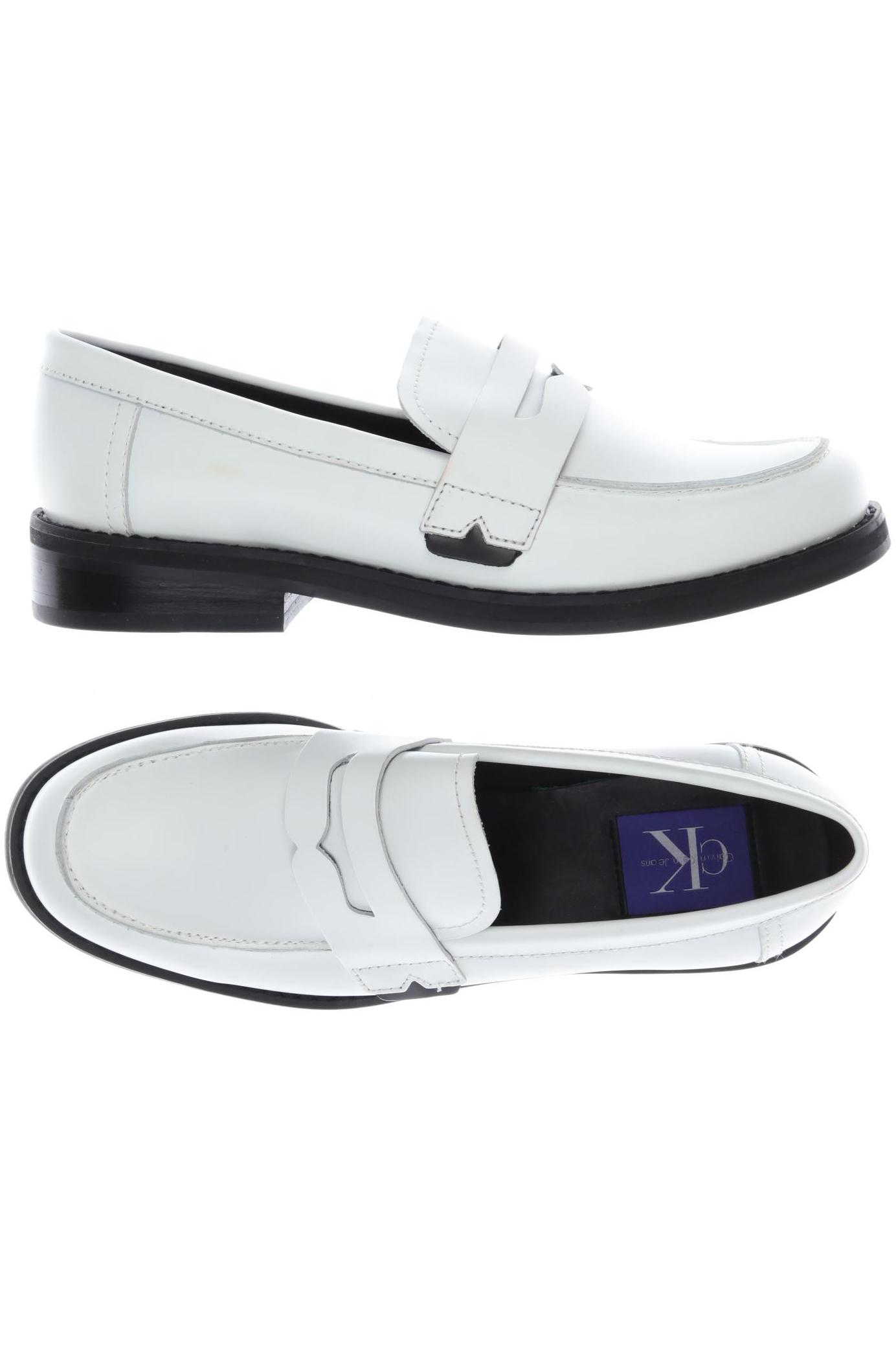 

Calvin Klein Jeans Damen Halbschuh, weiß, Gr. 38