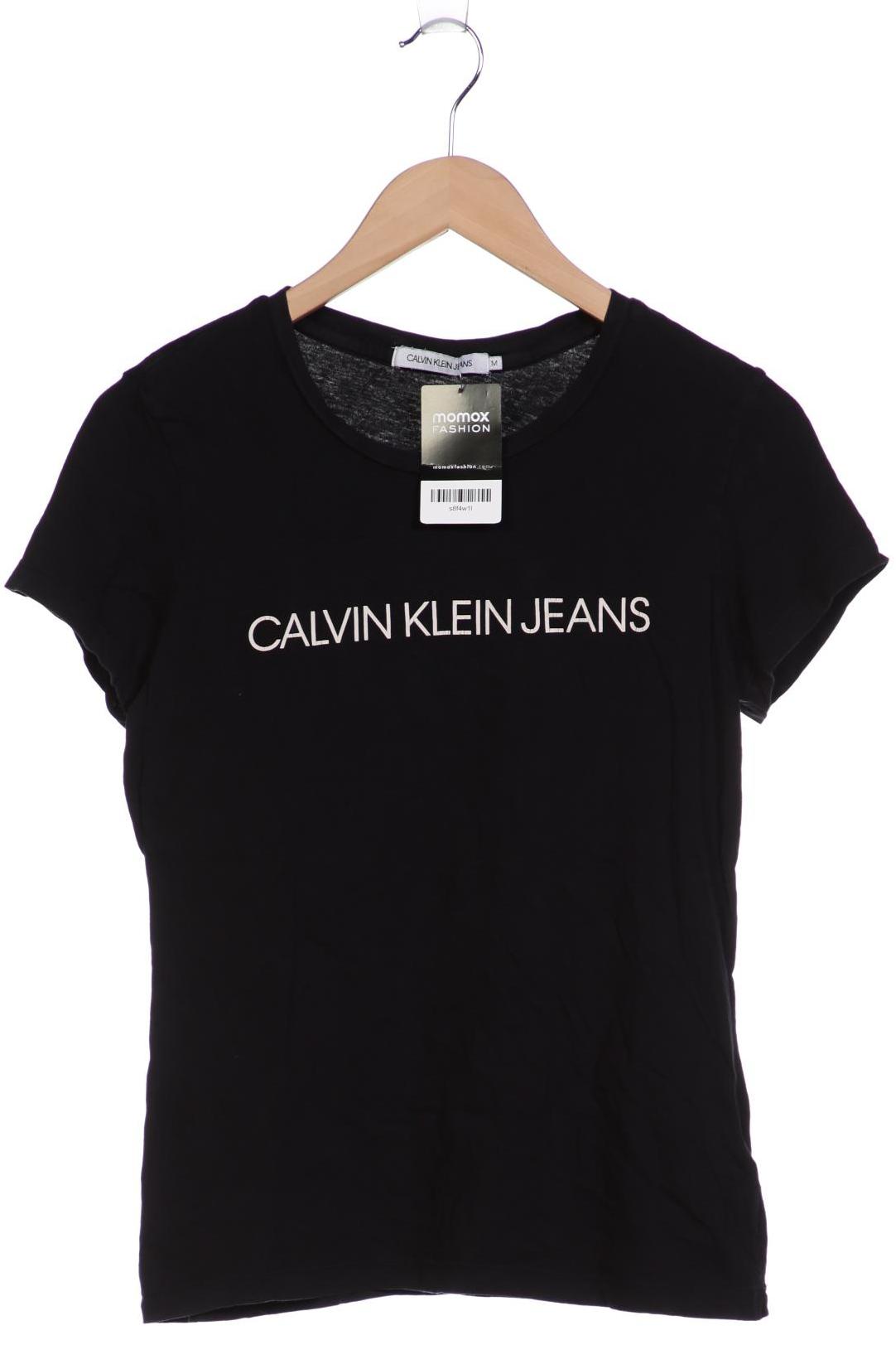 

Calvin Klein Jeans Damen T-Shirt, schwarz, Gr. 38
