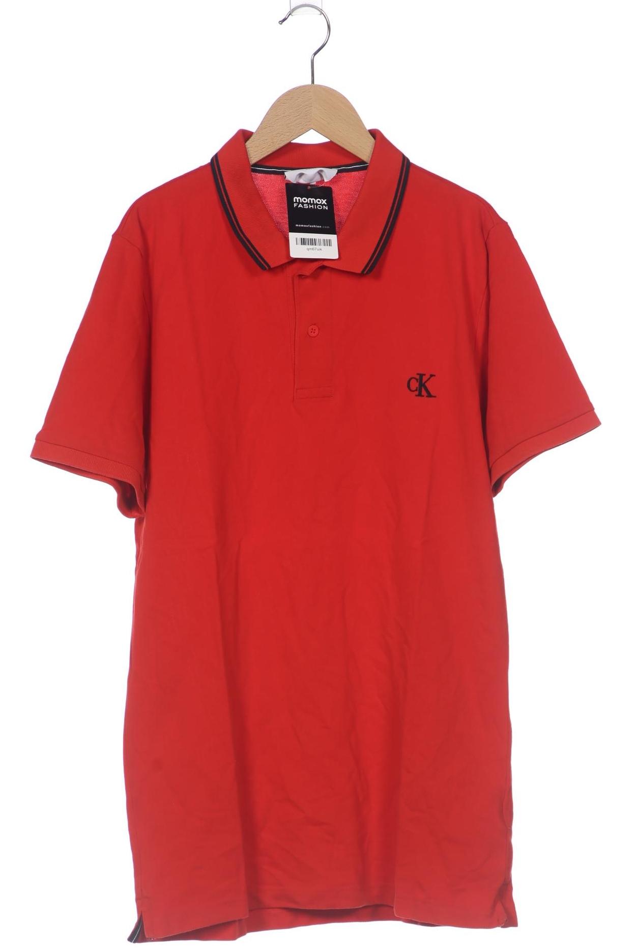 

Calvin Klein Jeans Herren Poloshirt, rot, Gr. 54