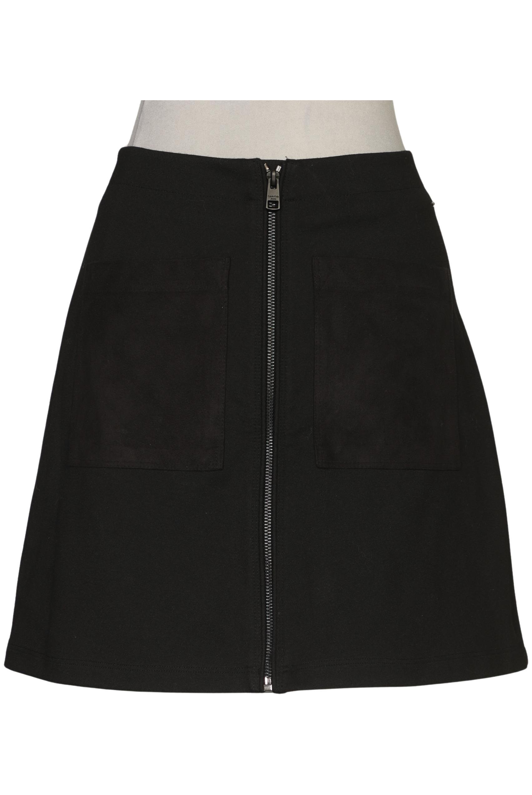 

Calvin Klein Jeans Damen Rock, schwarz, Gr. 38