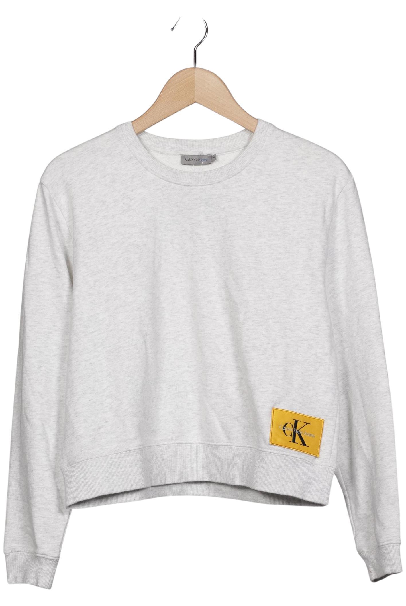 

Calvin Klein Jeans Damen Sweatshirt, grau, Gr. 38