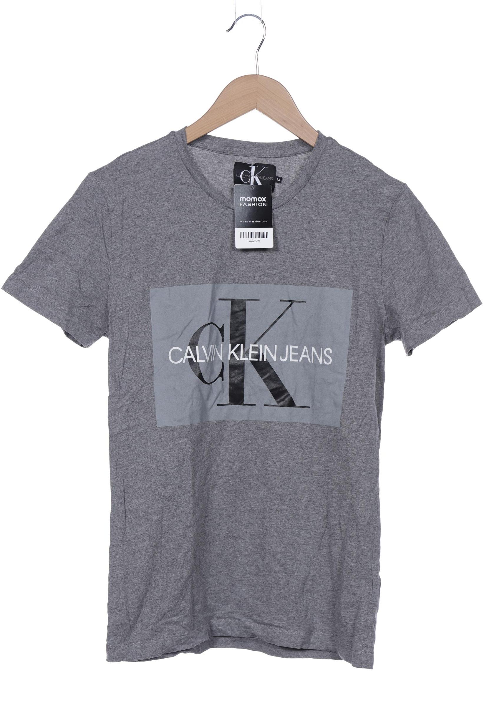 

Calvin Klein Jeans Damen T-Shirt, grau, Gr. 38