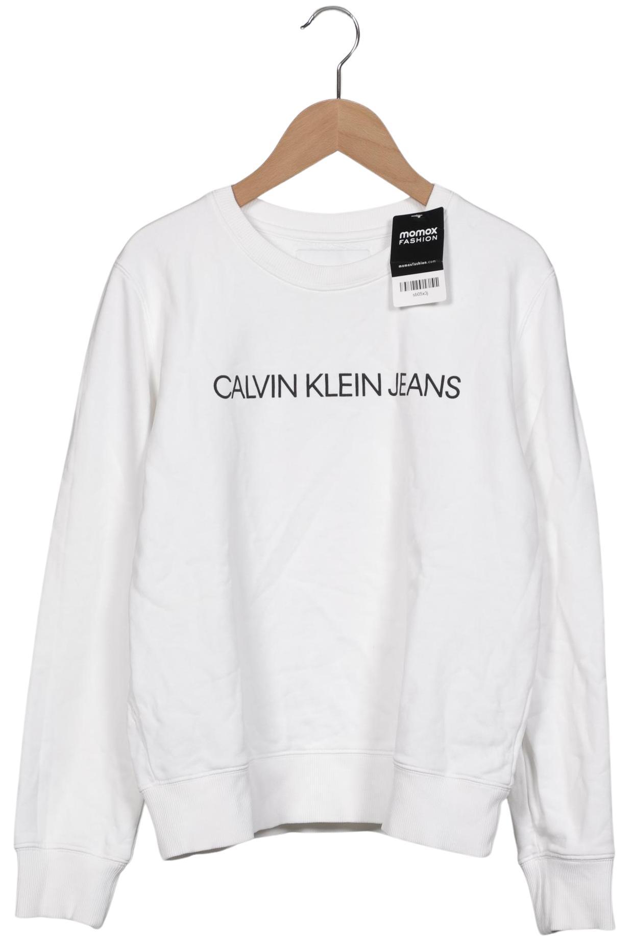 

Calvin Klein Jeans Damen Sweatshirt, weiß, Gr. 38
