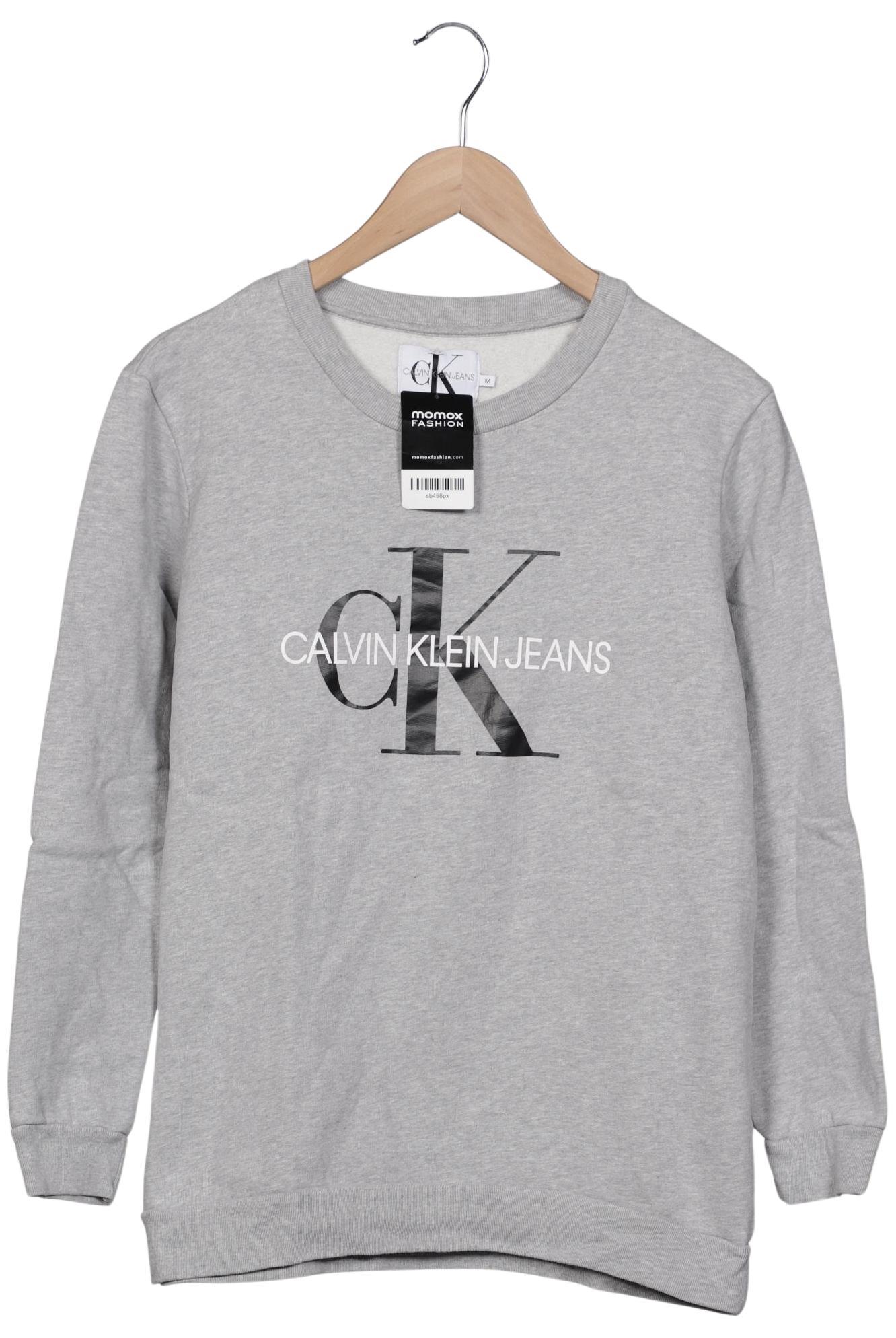

Calvin Klein Jeans Damen Sweatshirt, grau, Gr. 38