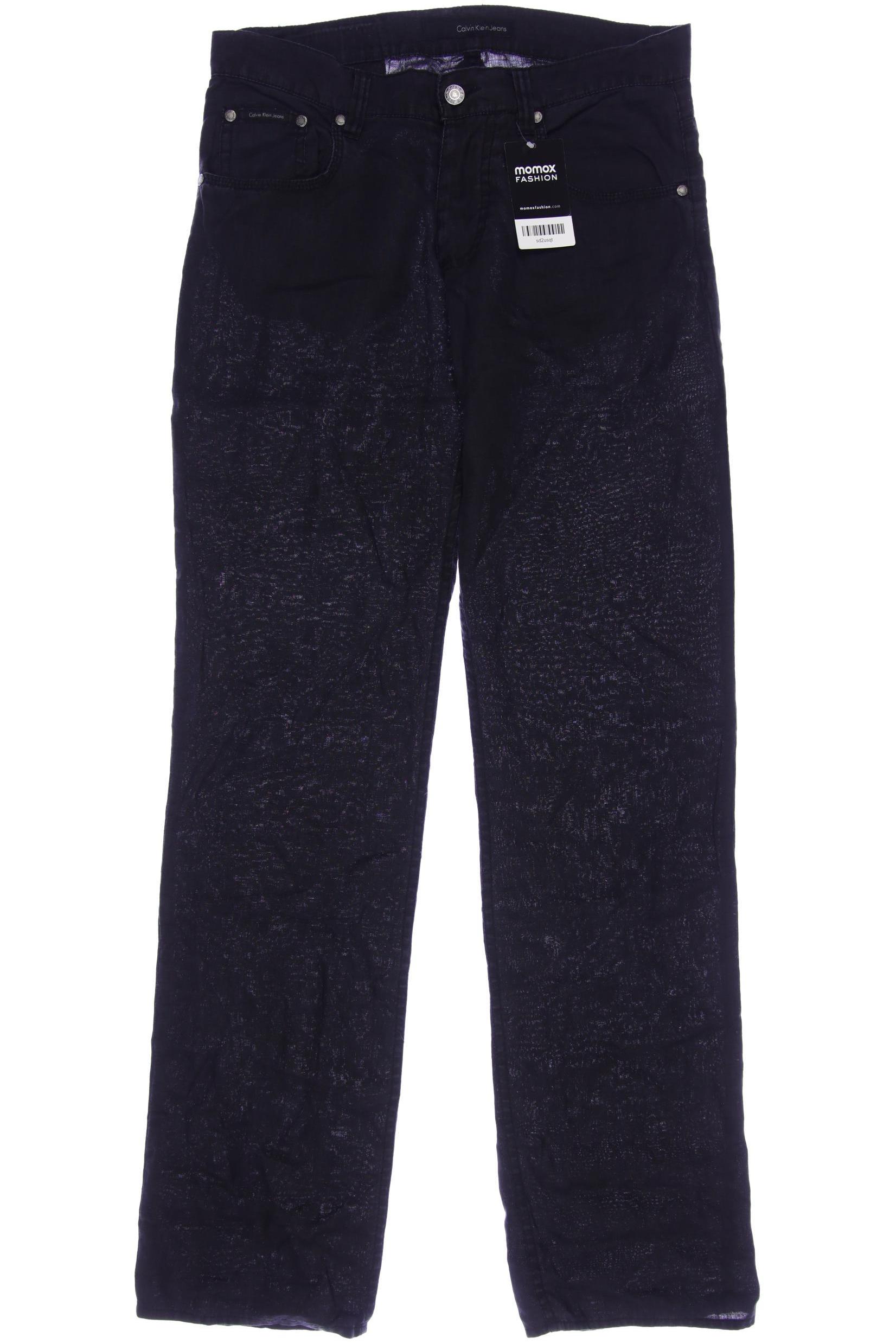

Calvin Klein Jeans Damen Stoffhose, schwarz