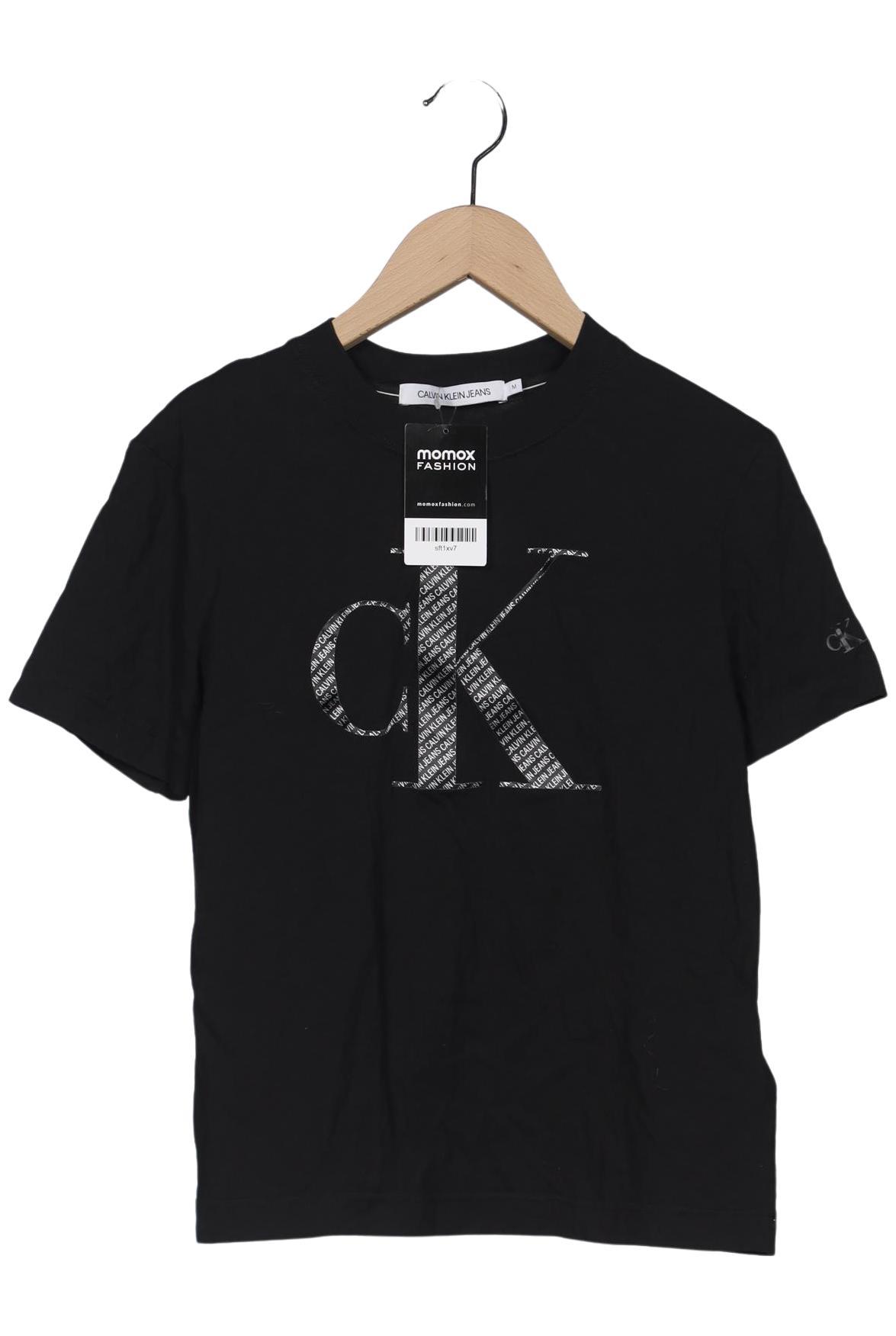 

Calvin Klein Jeans Damen T-Shirt, schwarz, Gr. 38