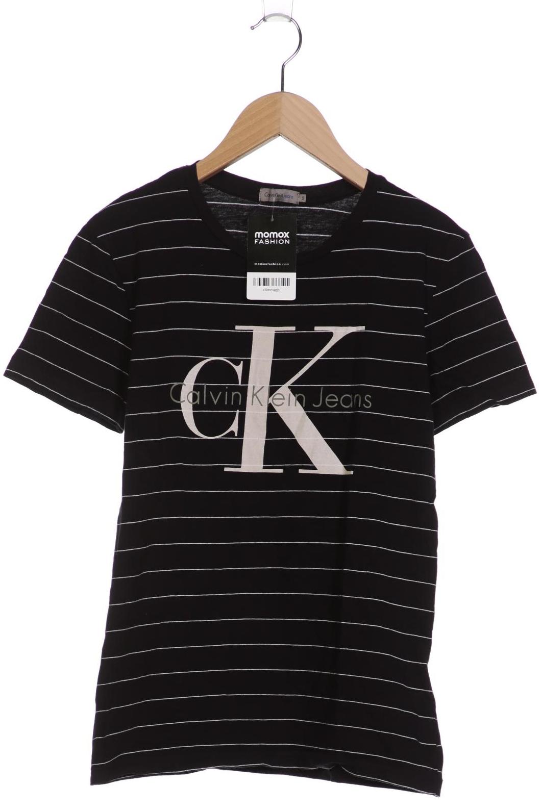 

Calvin Klein Jeans Damen T-Shirt, schwarz, Gr. 36