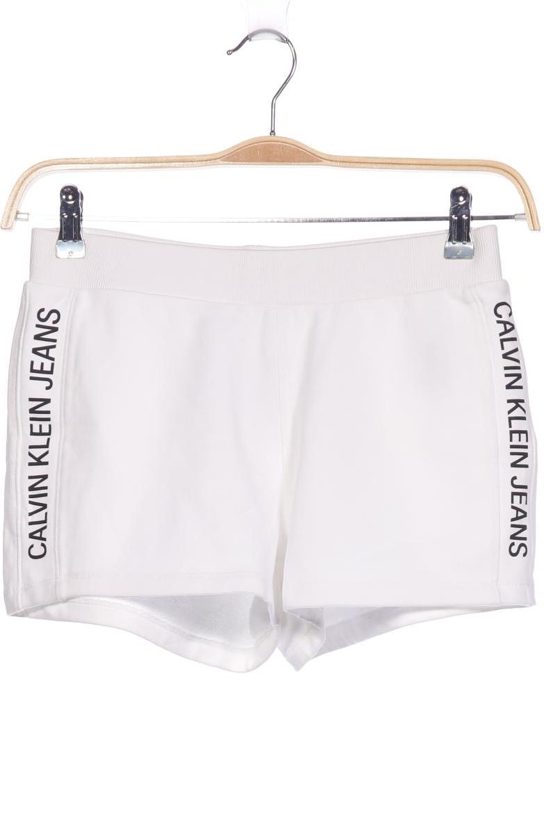 

Calvin Klein Jeans Damen Shorts, weiß, Gr. 36