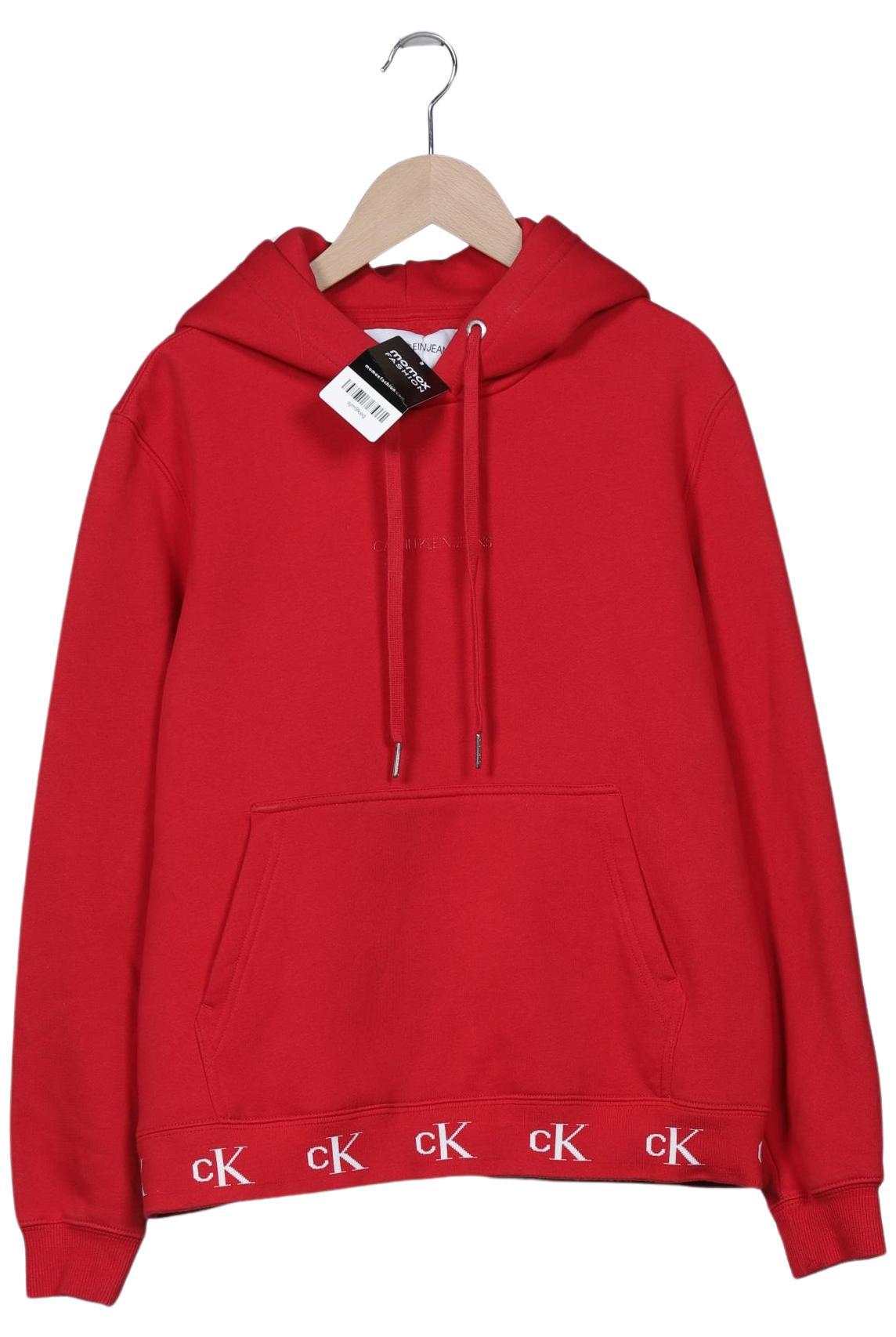 

Calvin Klein Jeans Damen Kapuzenpullover, rot, Gr. 36