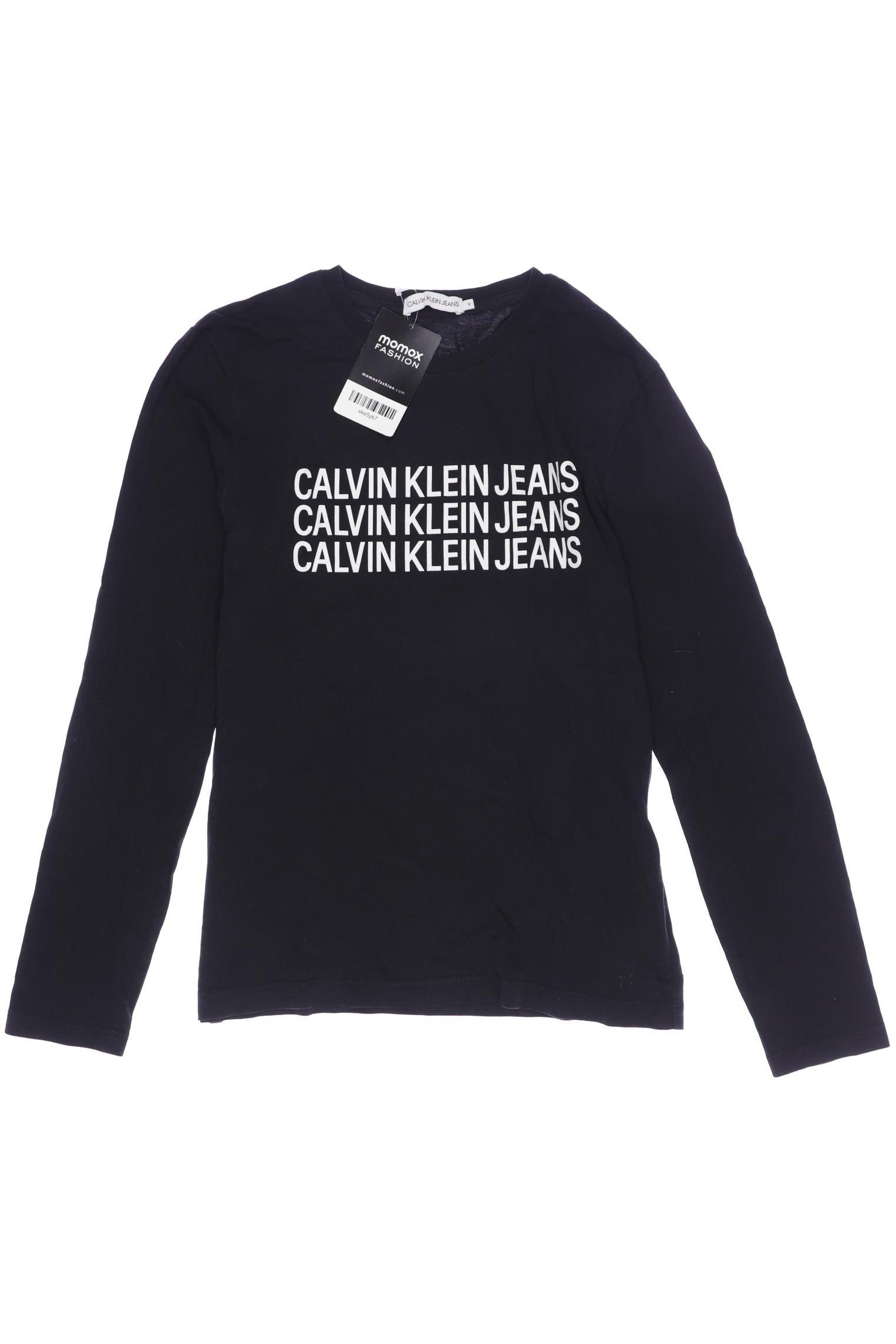 

Calvin Klein Jeans Mädchen Langarmshirt, schwarz