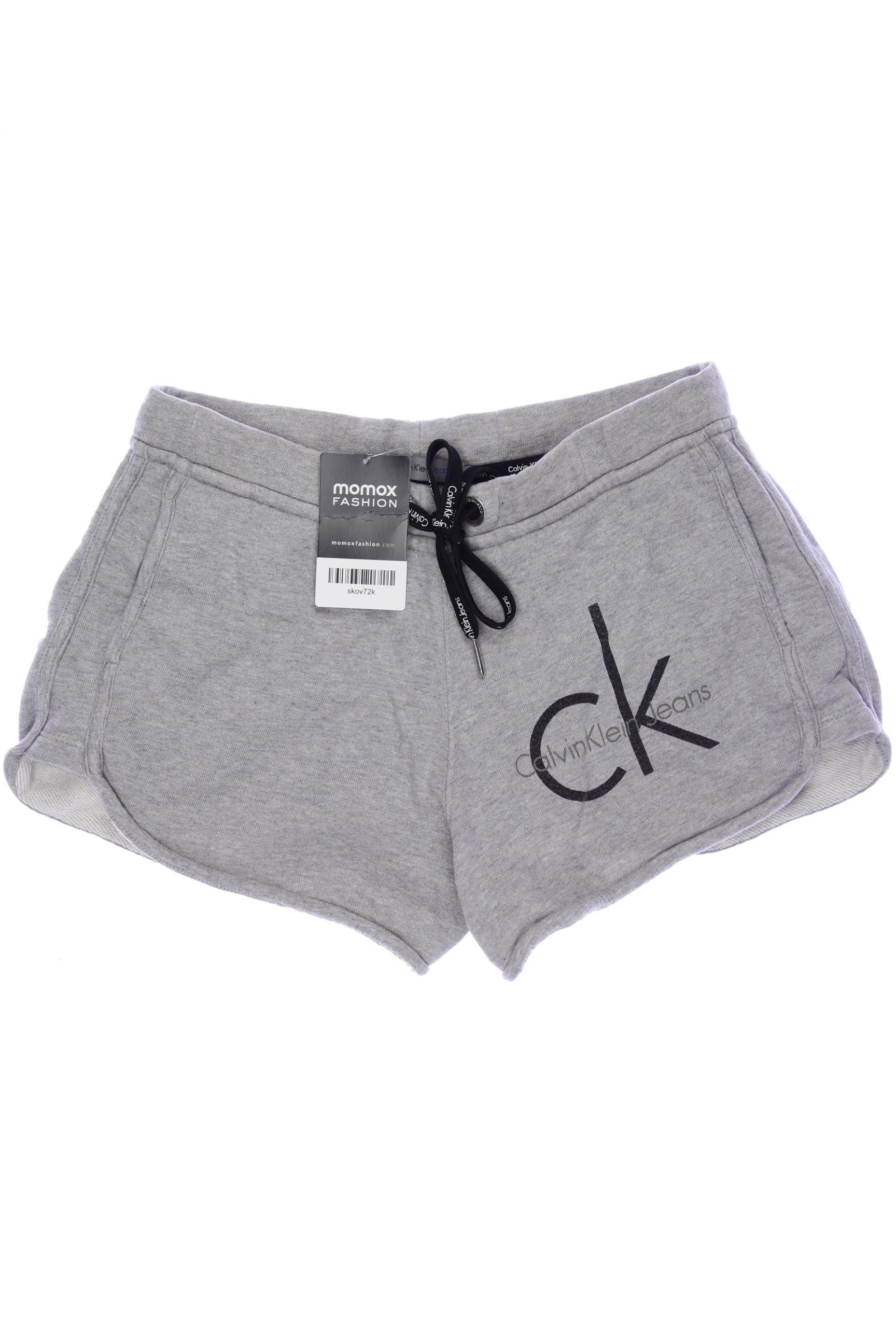 

Calvin Klein Jeans Damen Shorts, grau, Gr. 34