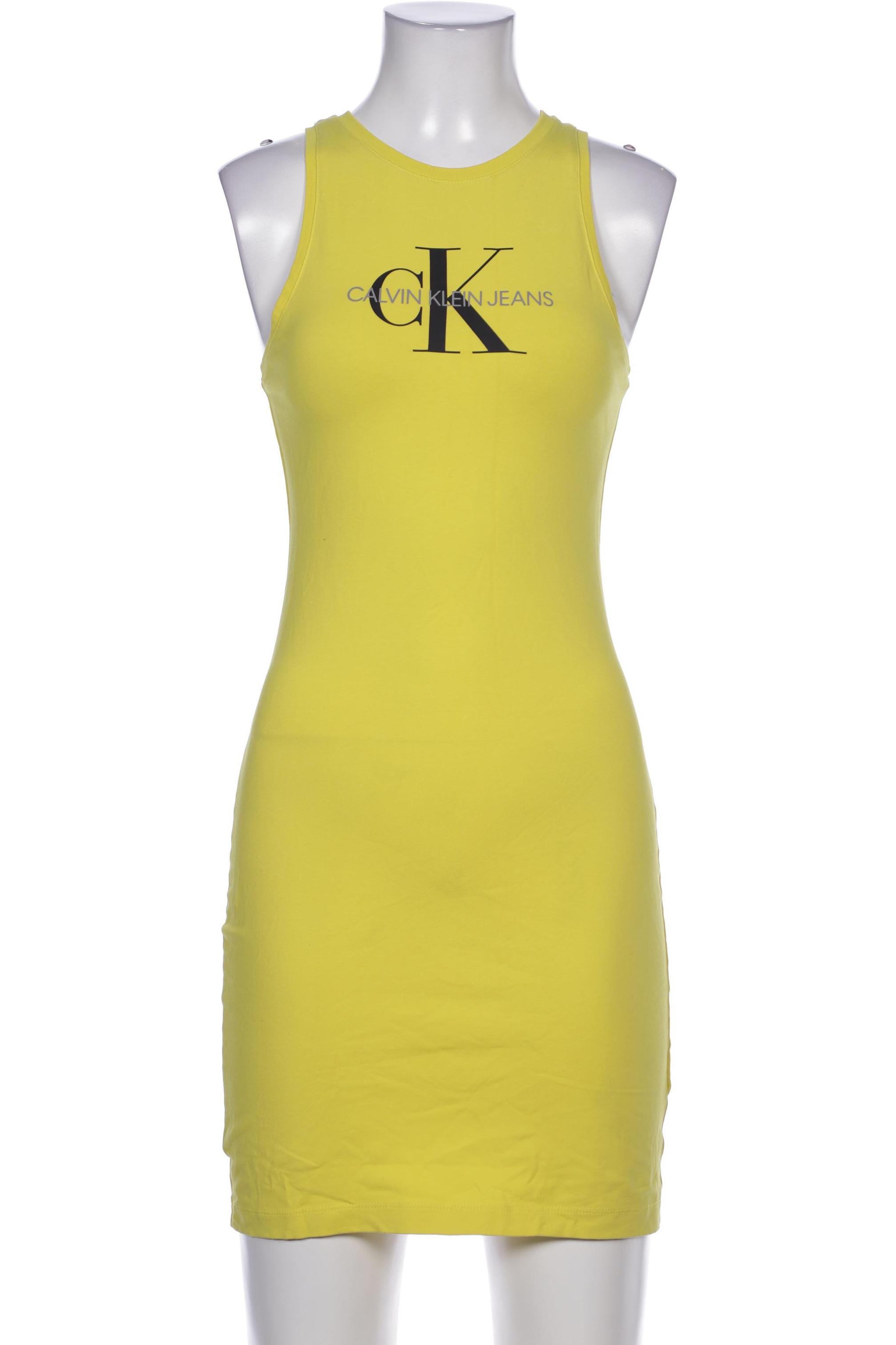 

Calvin Klein Jeans Damen Kleid, gelb, Gr. 34