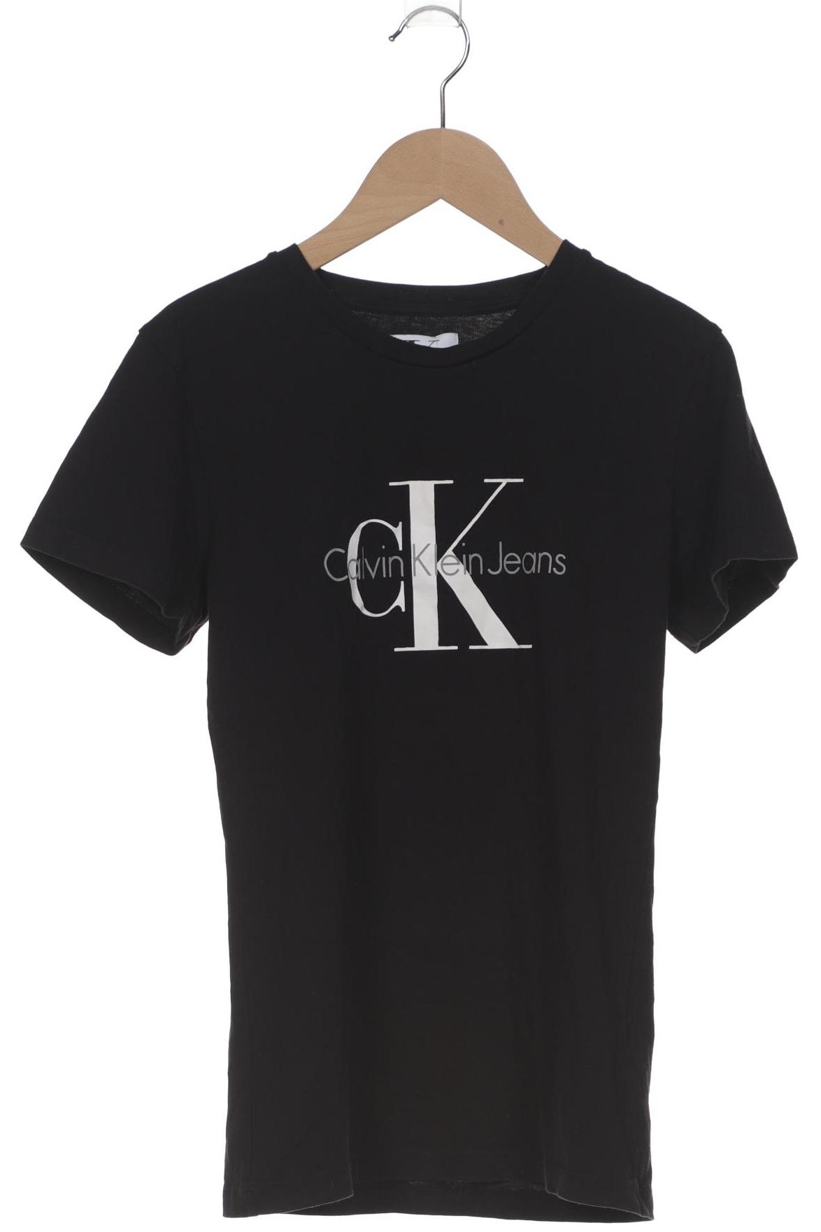 

Calvin Klein Jeans Damen T-Shirt, schwarz, Gr. 36