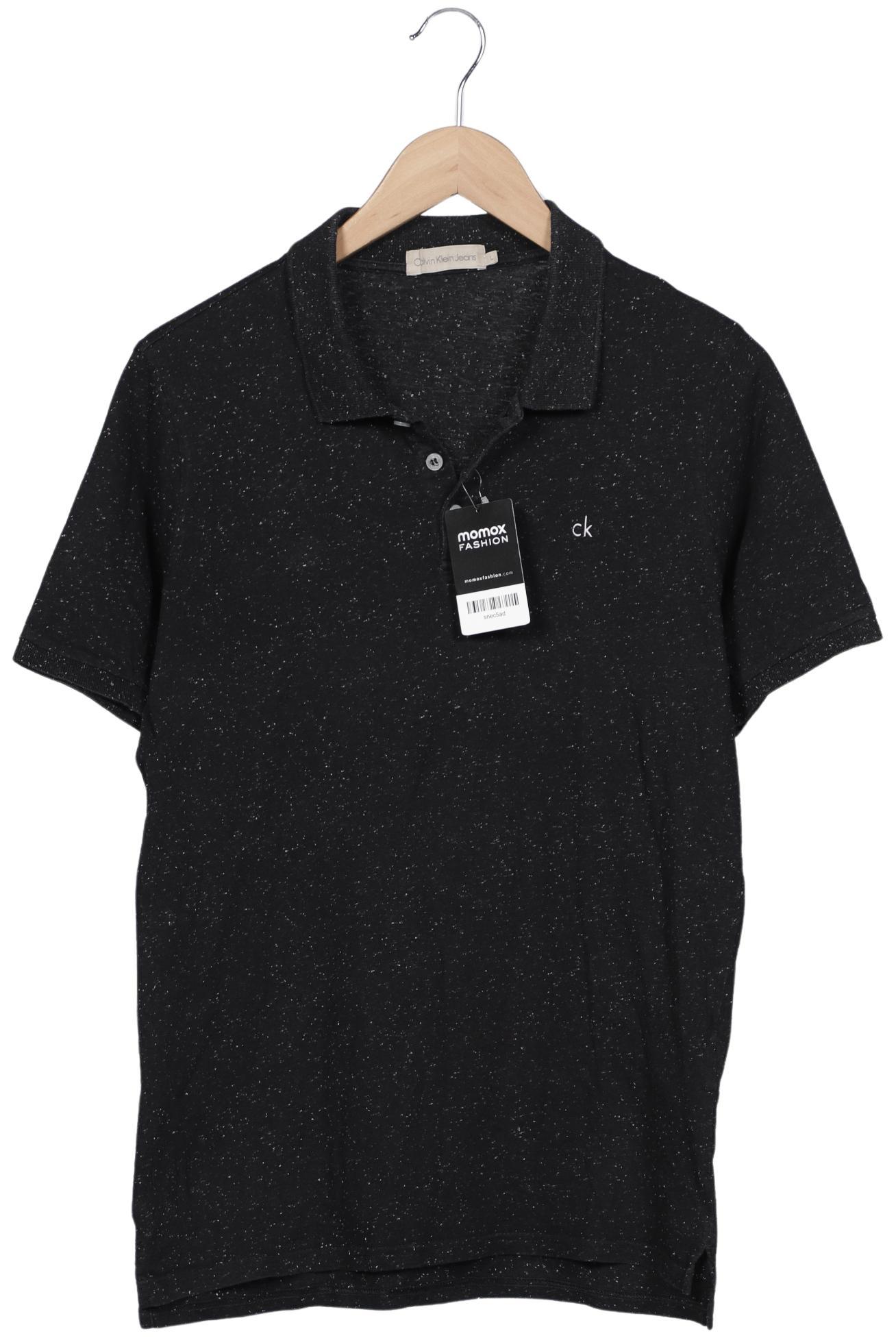 

Calvin Klein Jeans Herren Poloshirt, schwarz, Gr. 52